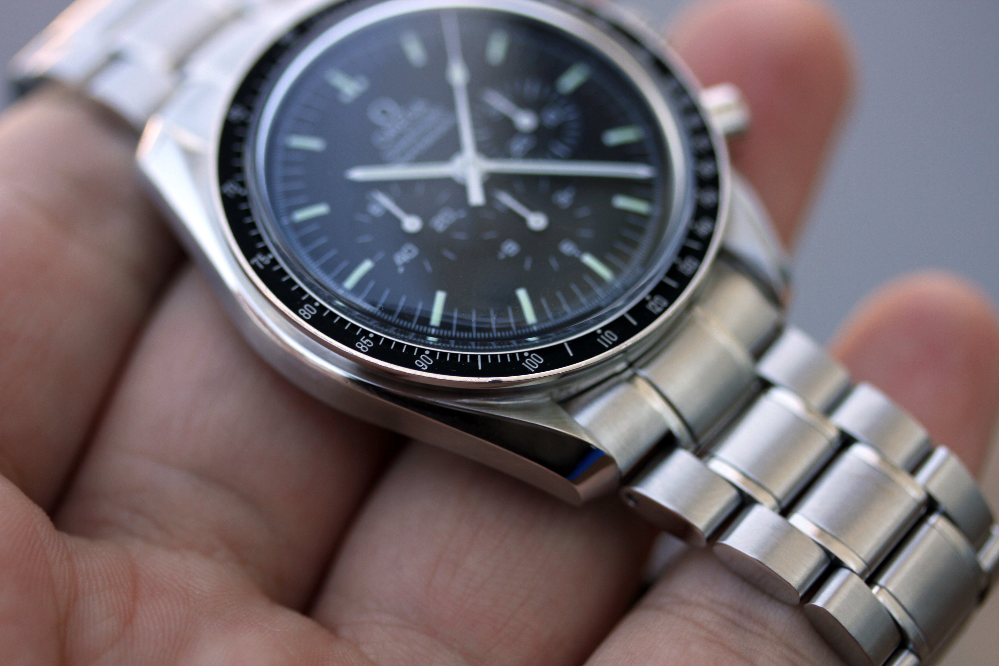 Omega Speedmaster Hesalite