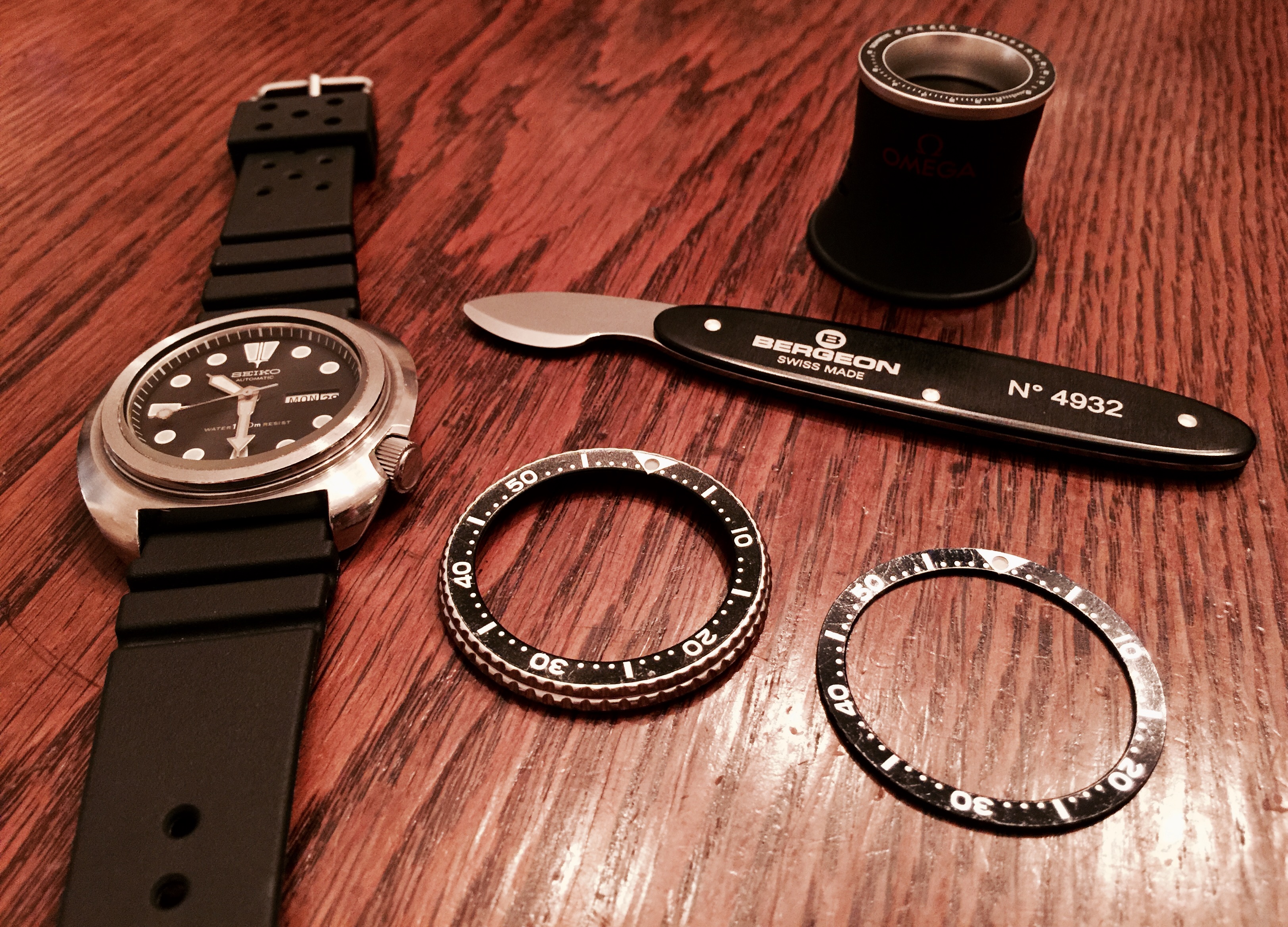 Question regarding how to remove a Seiko diver bezel and insert. | Omega  Forums