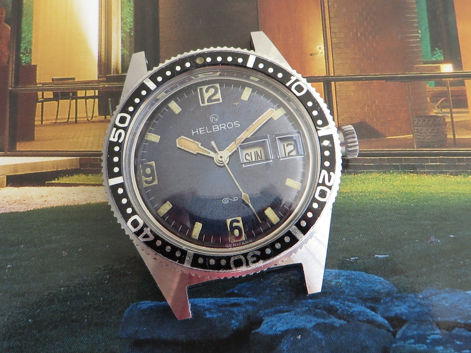 Helbros sales diver watch