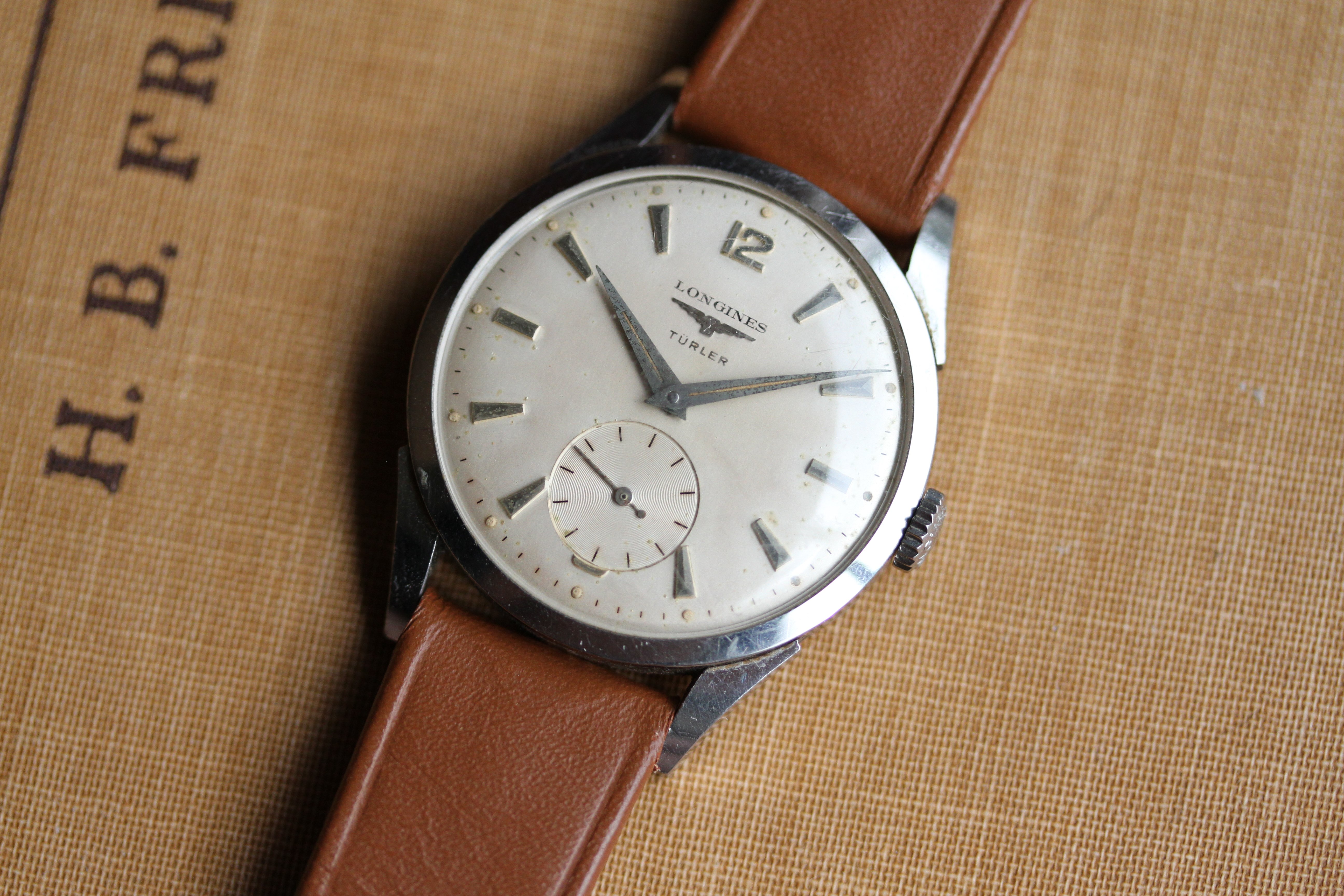 SOLD Longines Turler Signed Watch 12.68z Omega Forums