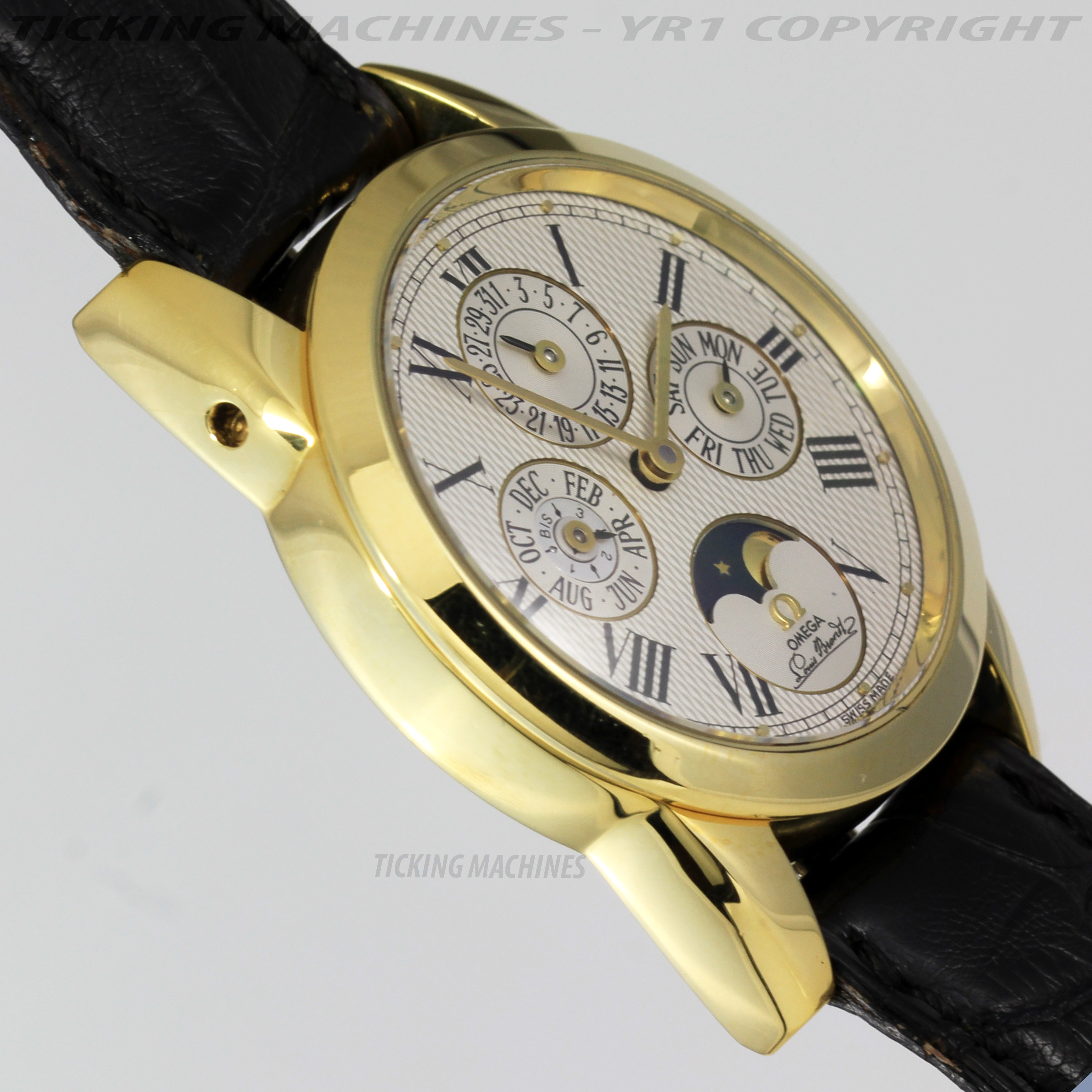 Omega Louis Brandt Perpetual Calendar for $5,985 for sale from a Trusted  Seller on Chrono24