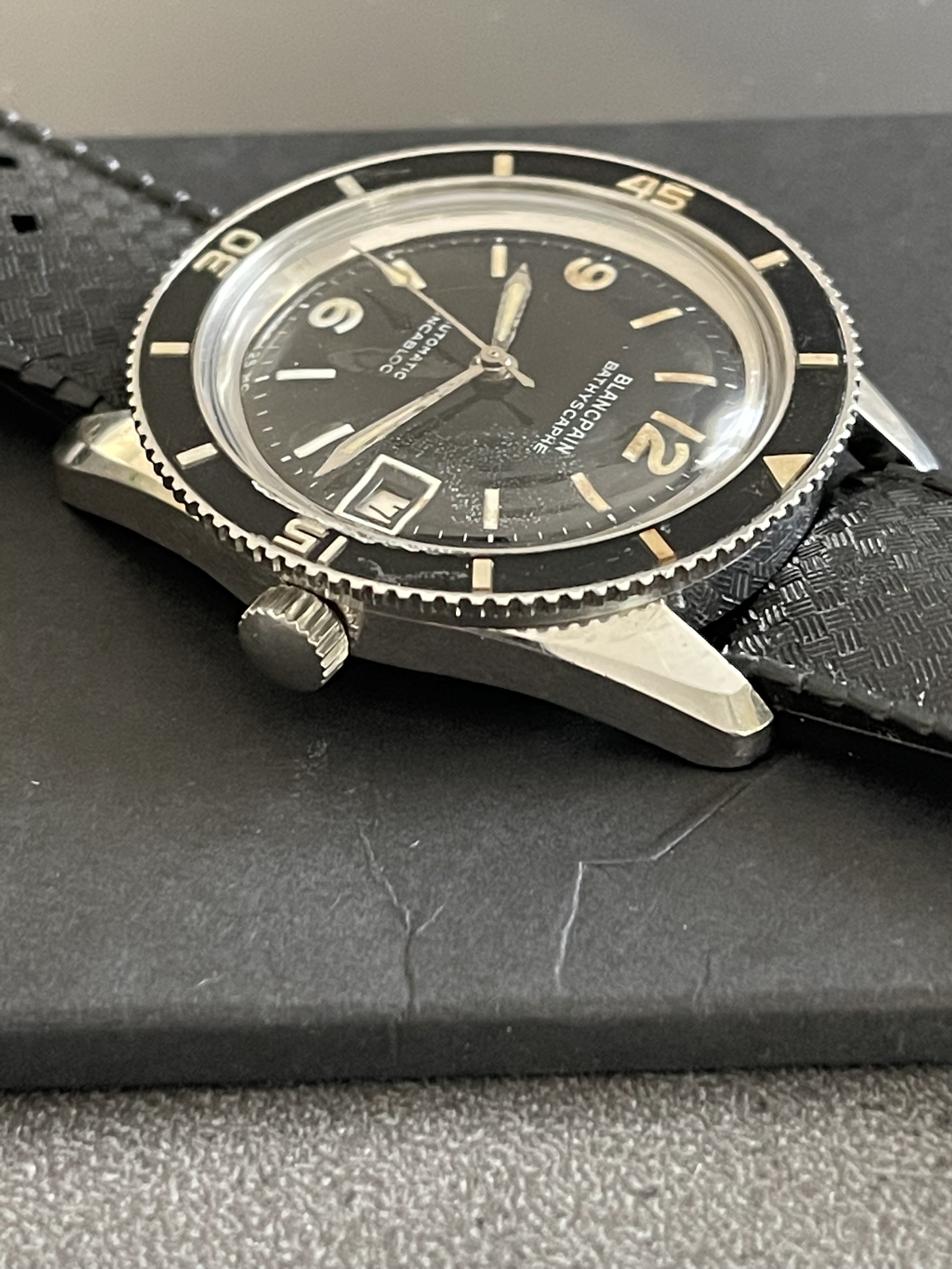 Vintage on sale blancpain bathyscaphe