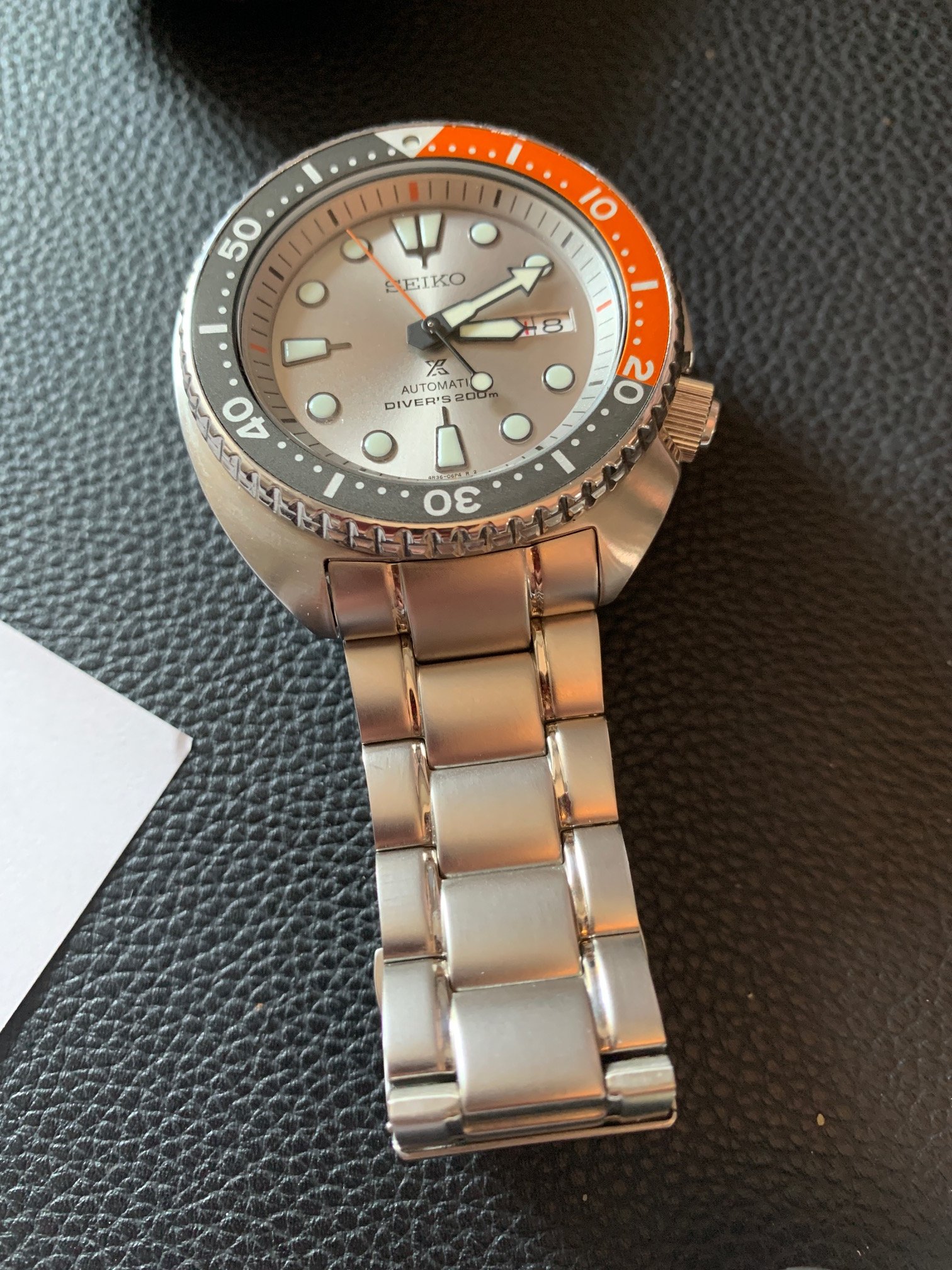 SOLD - Grey Dawn Limited Edition Seiko Turtle ((Sold on eBay) | Omega Forums