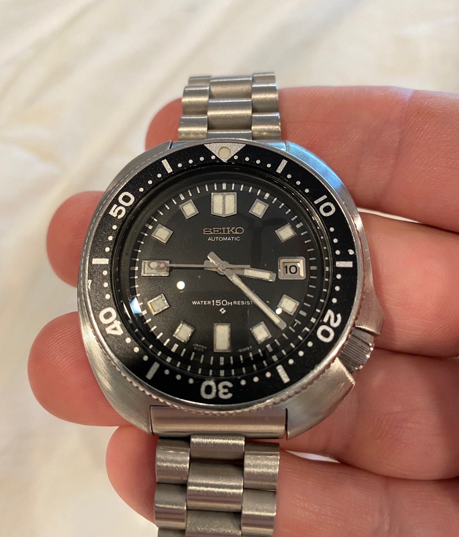 SOLD VINTAGE 1976 SEIKO 6105 8110