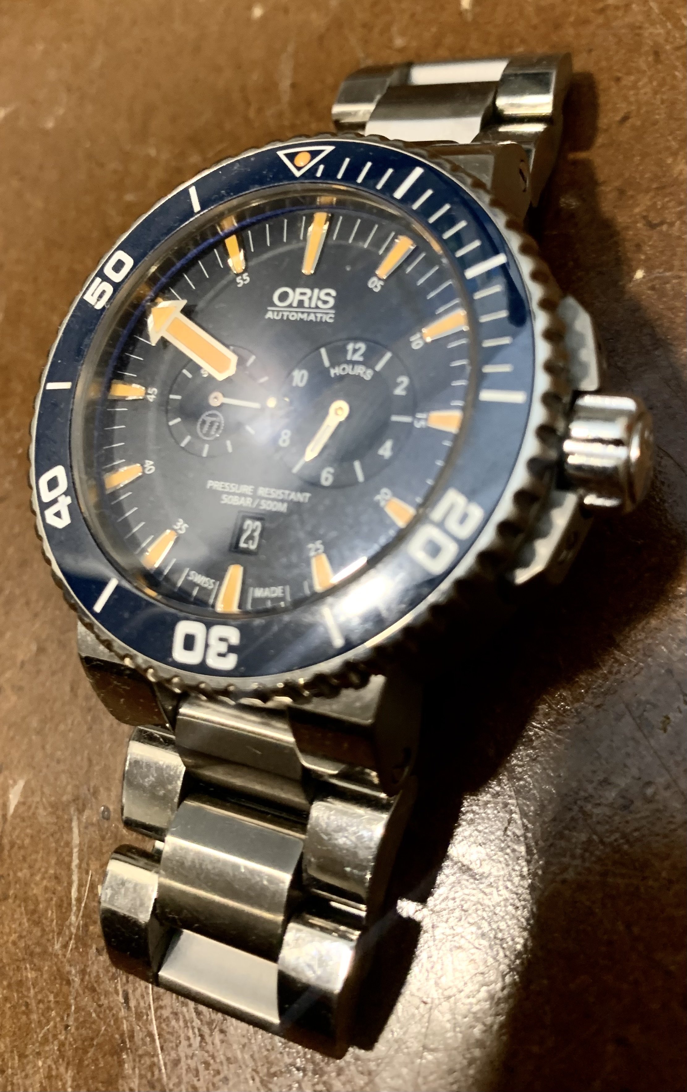 FS Oris Tubbataha LE Titanium Bracelet Regulator Full Kit