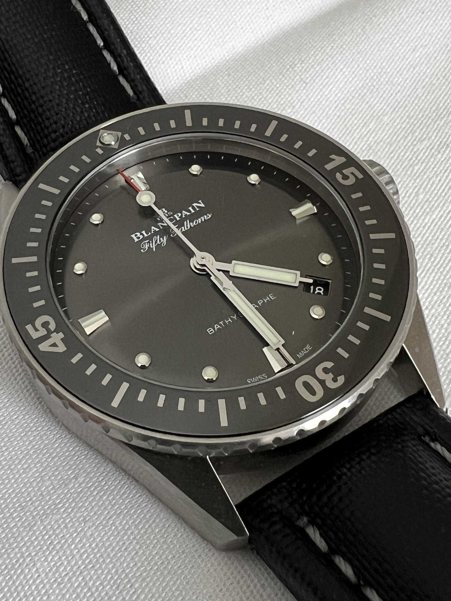 SOLD 2021 Blancpain Bathyscaphe 38mm Omega Forums