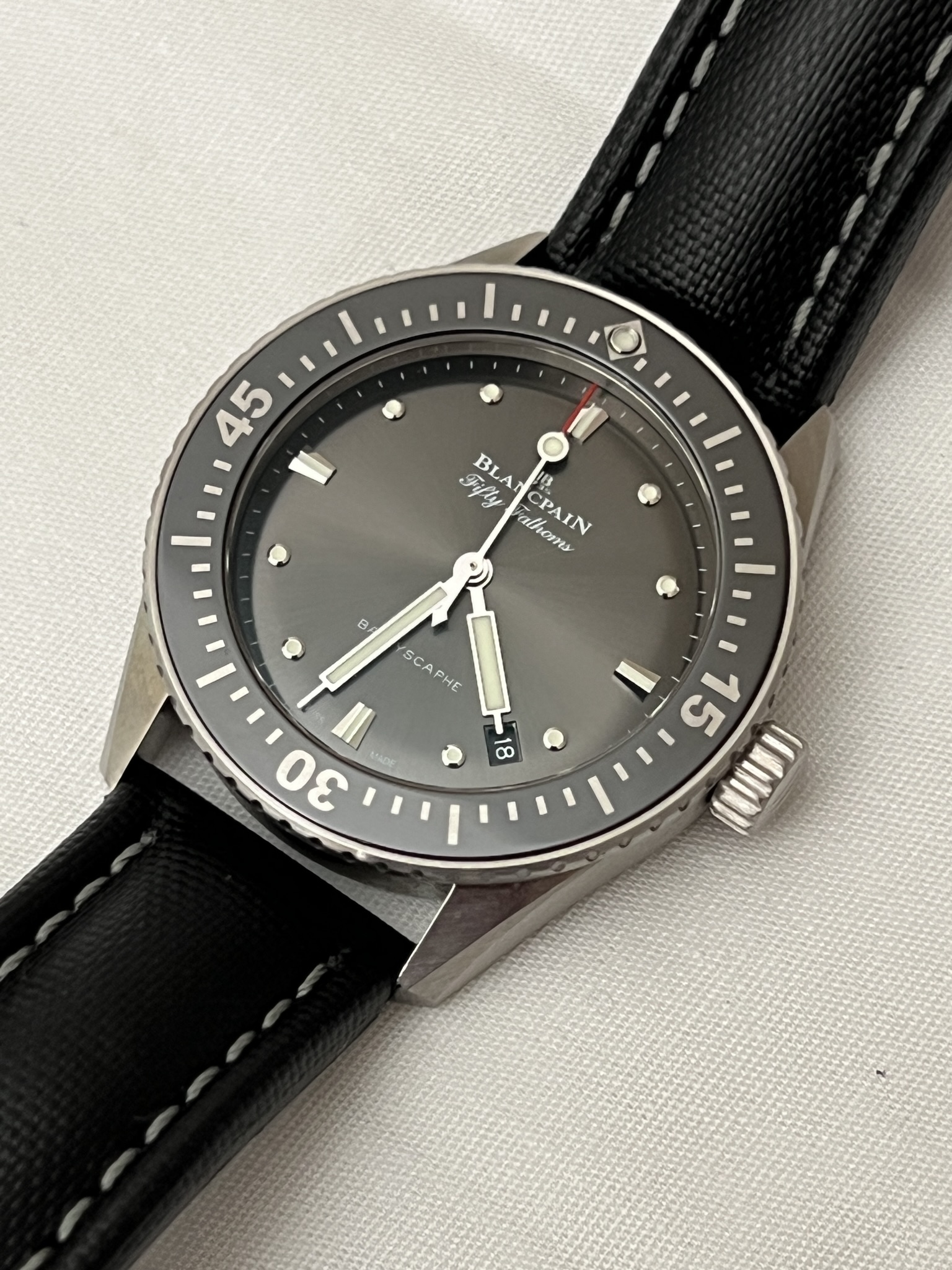 SOLD 2021 Blancpain Bathyscaphe 38mm Omega Forums