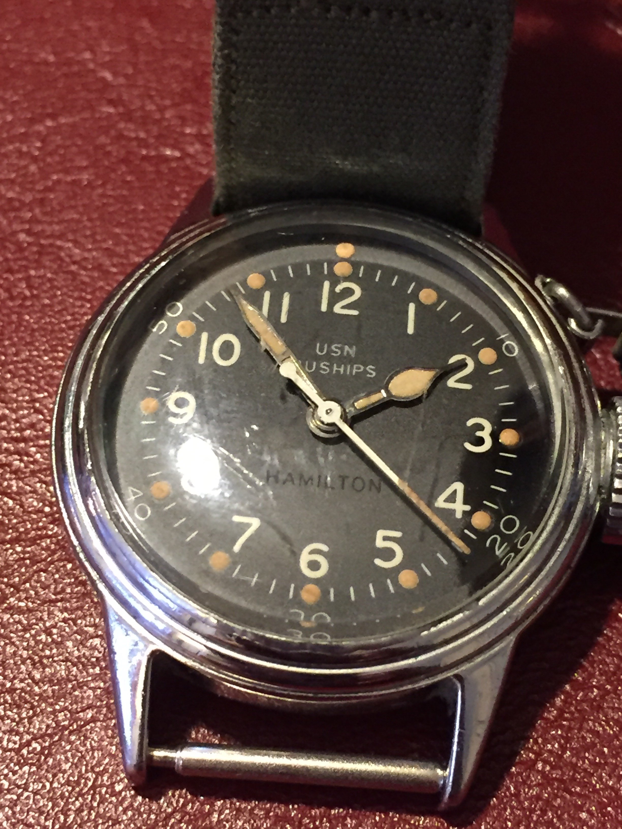 Hamilton canteen watch sale