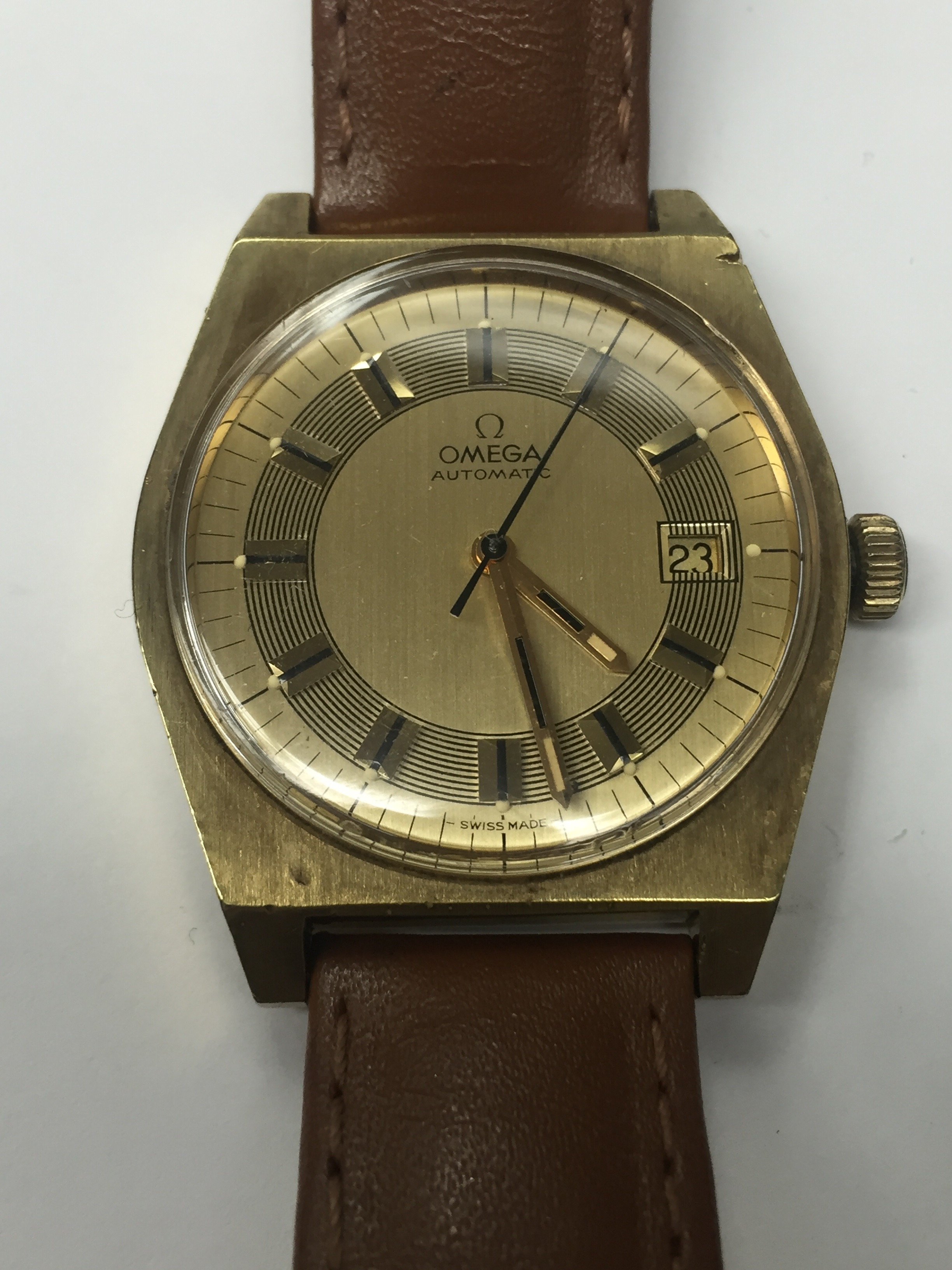 Help With My Find Of The Day A Funky Omega 166.0118 | Omega Forums