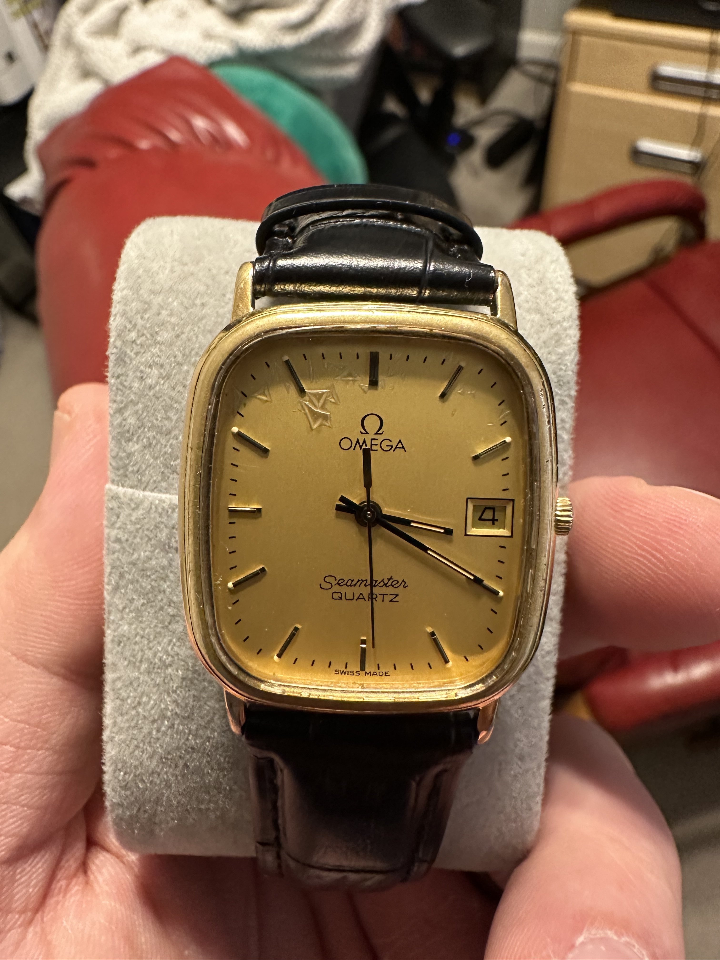 1430 Seamaster Dial flaking Omega Watch Forums