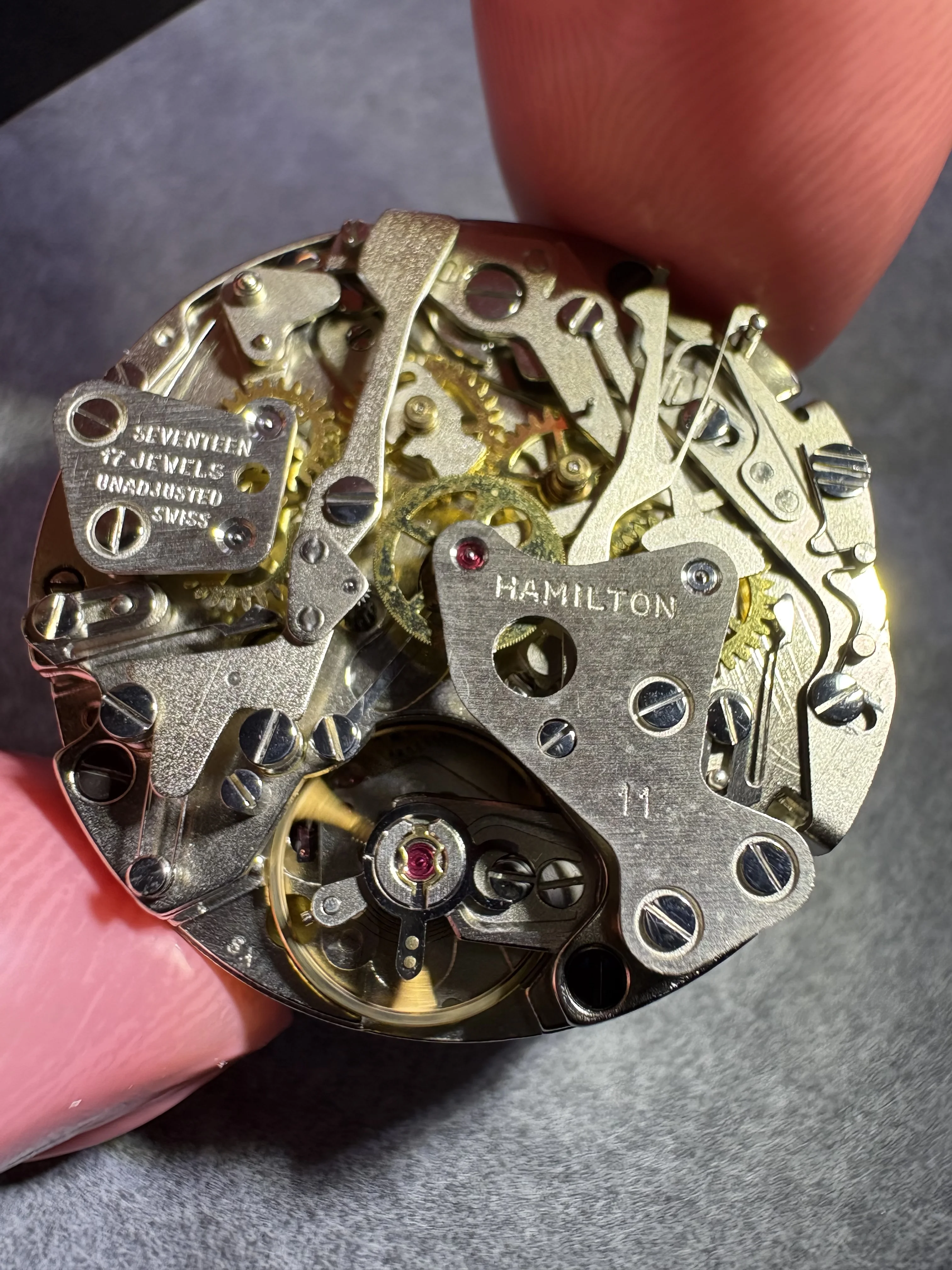 WTB: Vintage Hamilton Chrono-Matic Crown - Stamped, Tap 11 | Omega ...