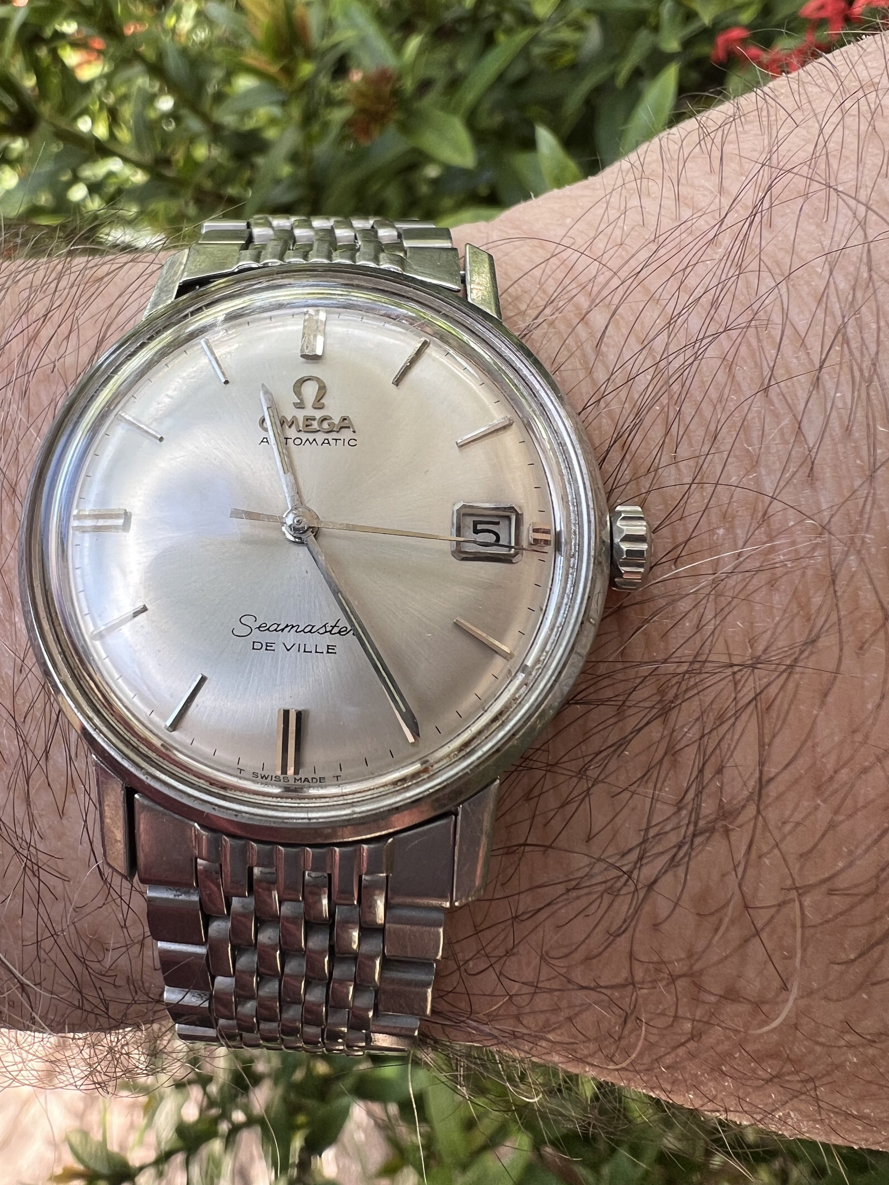 SOLD OMEGA SEAMASTER DEVILLE 166.020 cal 563 vintage automatic 1968 Omega Watch Forums