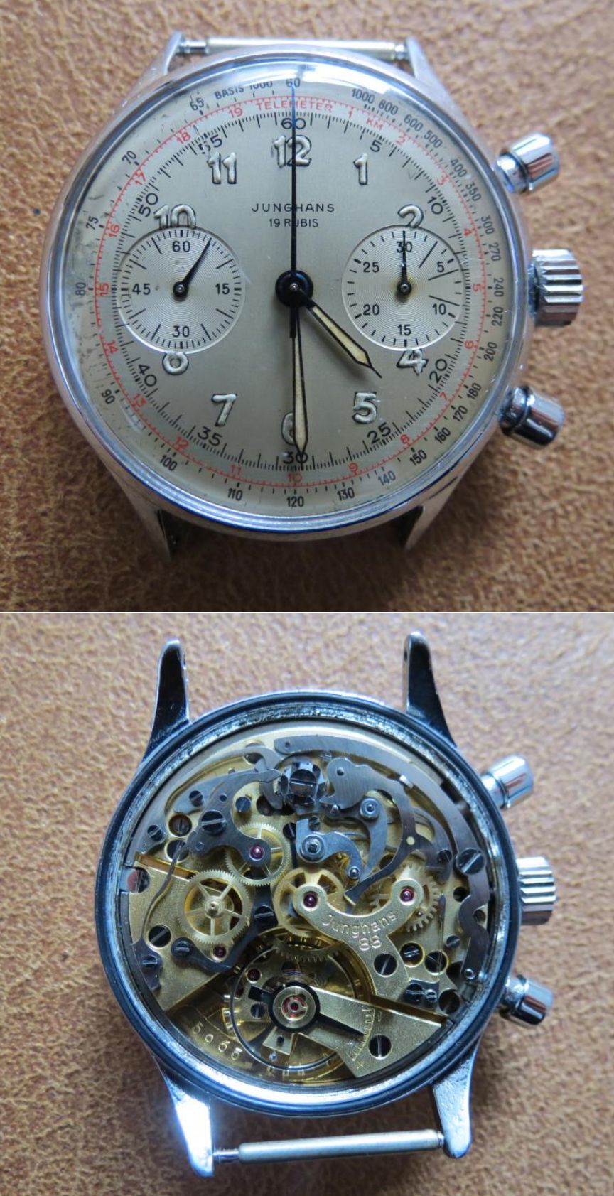 Junghans J88 Chronograph Round Pushers Info Omega Forums