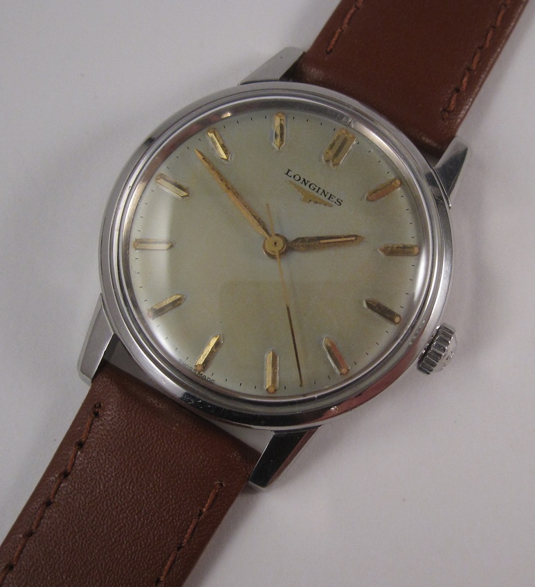 SOLD Longines 1959 s s cal 30LS excellent condition Omega