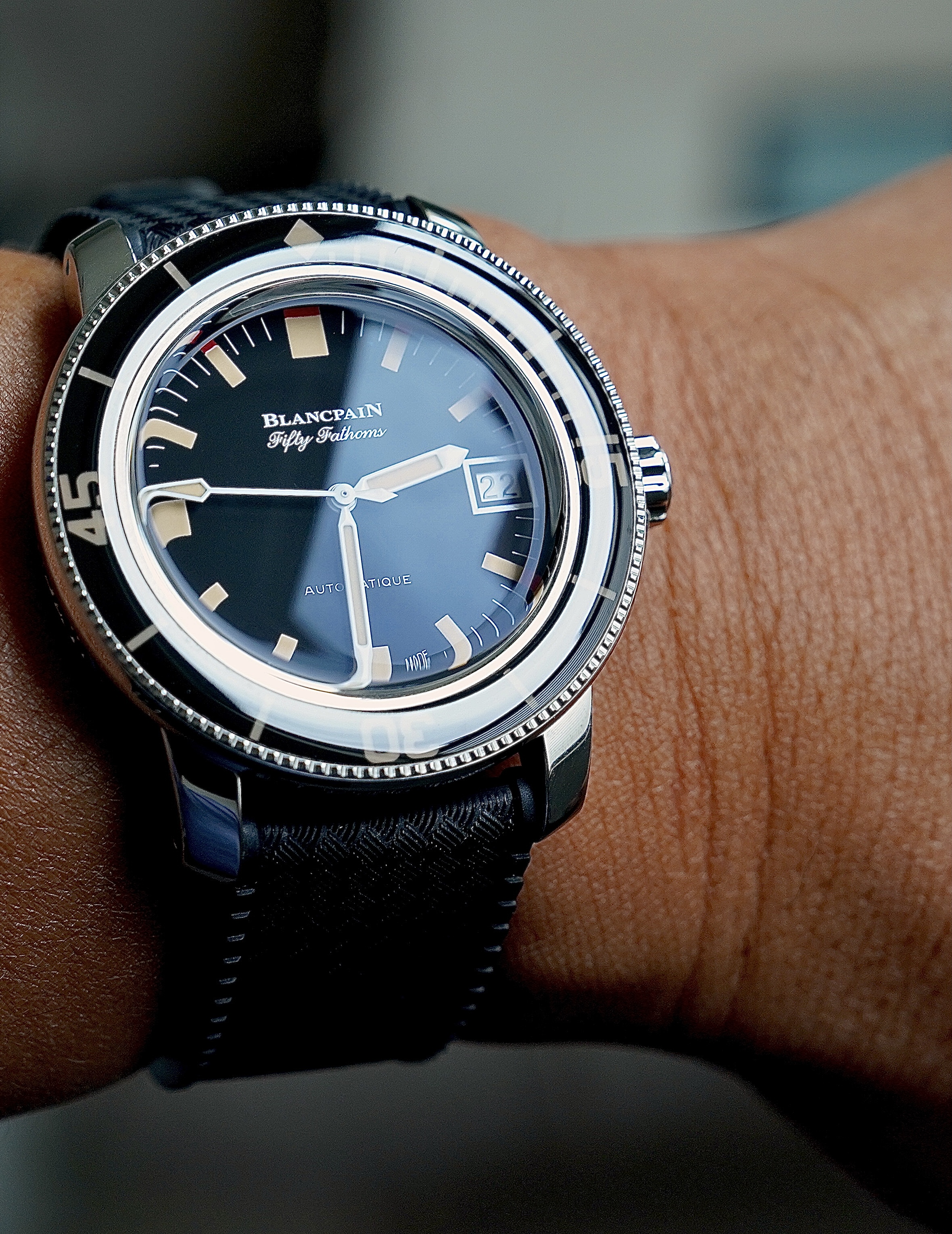 Blancpain Fifty Fathoms 5015 1130 52 Fake or Real Omega Forums