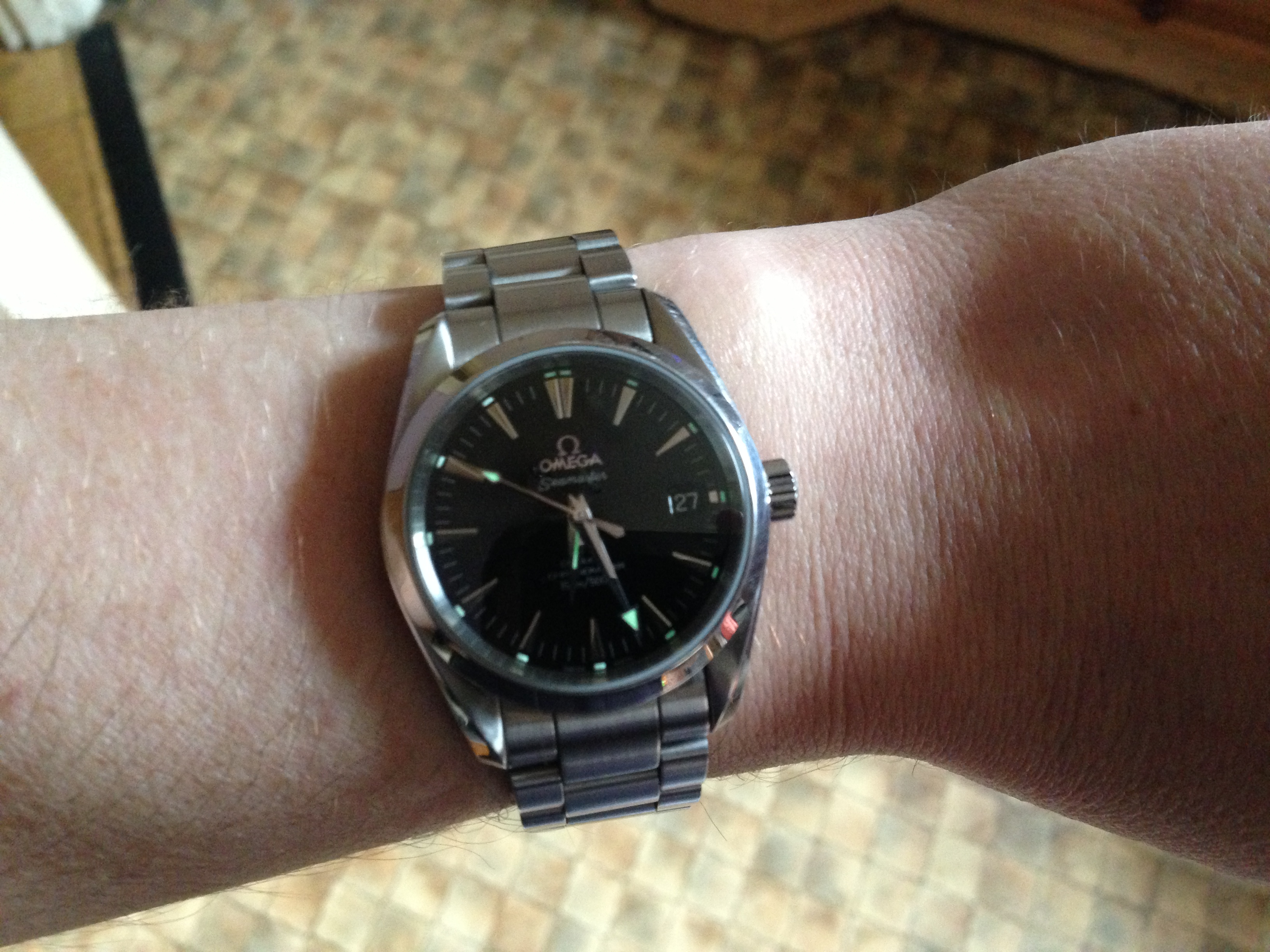omega 36mm watch