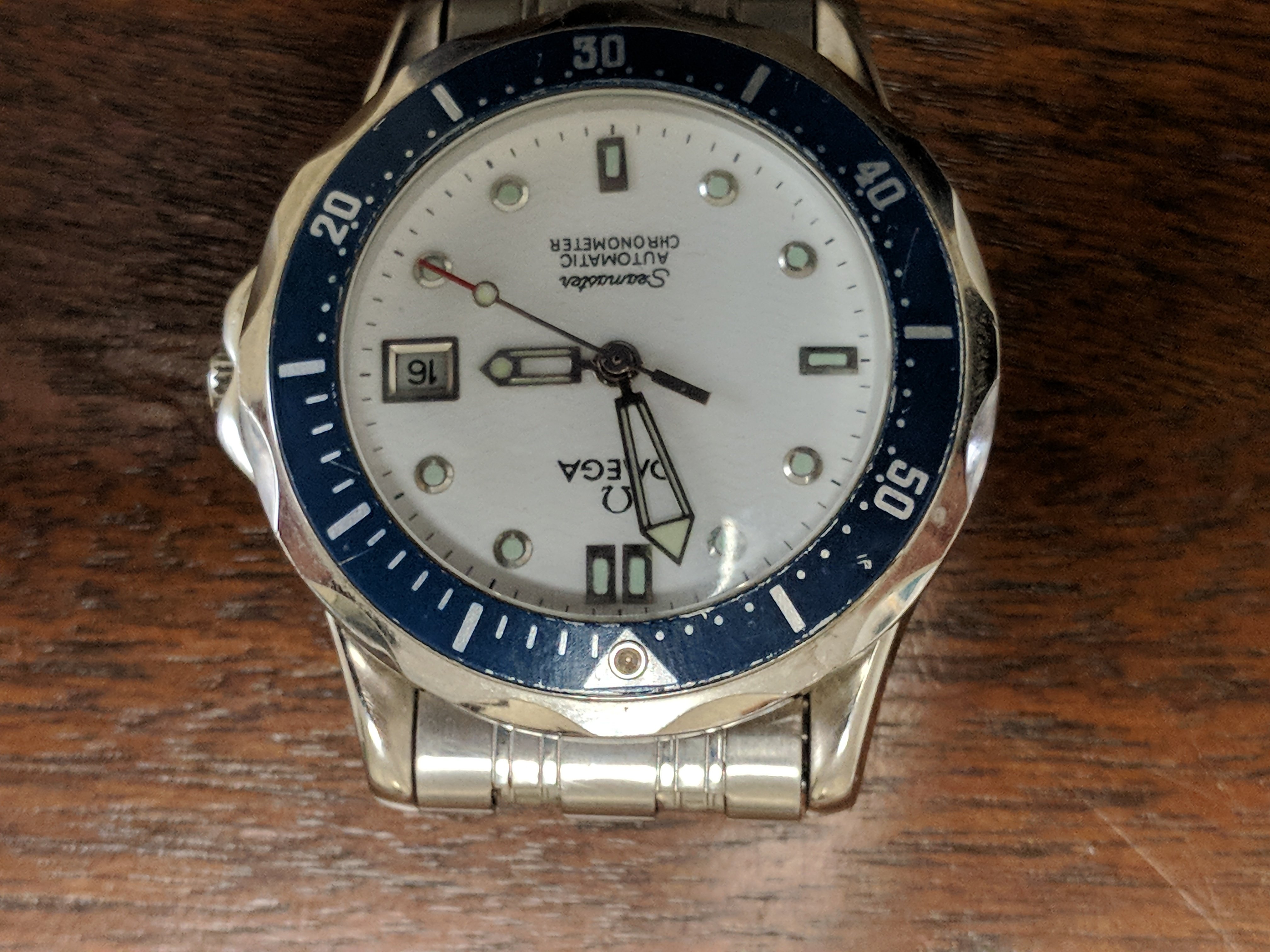 Omega seamaster best sale automatic 08 388