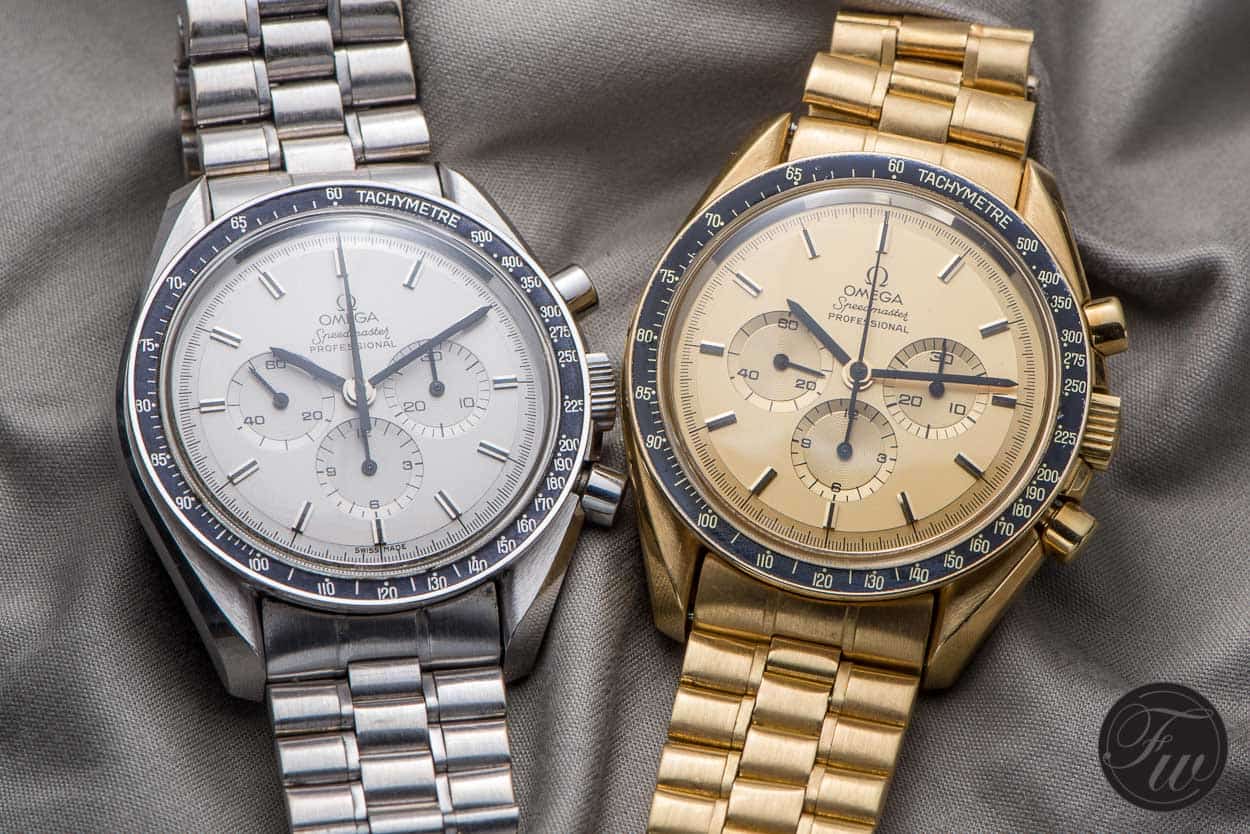 Omega Speedmaster Apollo 11 50th Anniversary in Gold Breaking