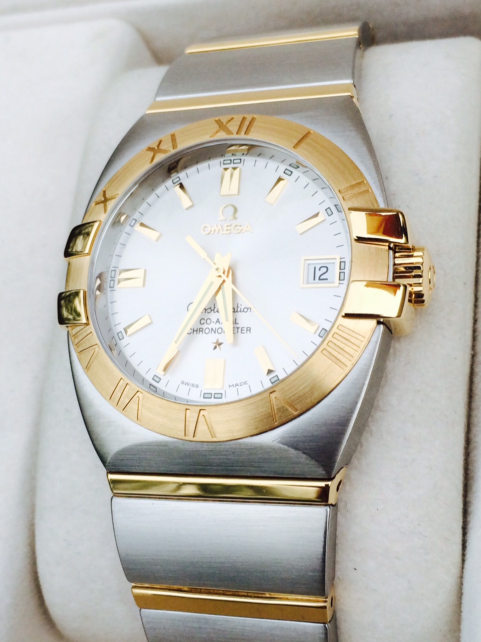 omega constellation co axial double eagle