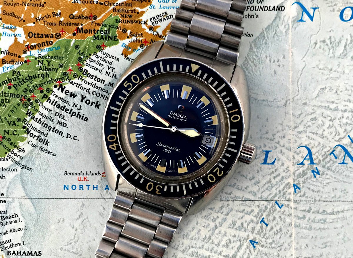 Seamaster 120 cheap deep blue