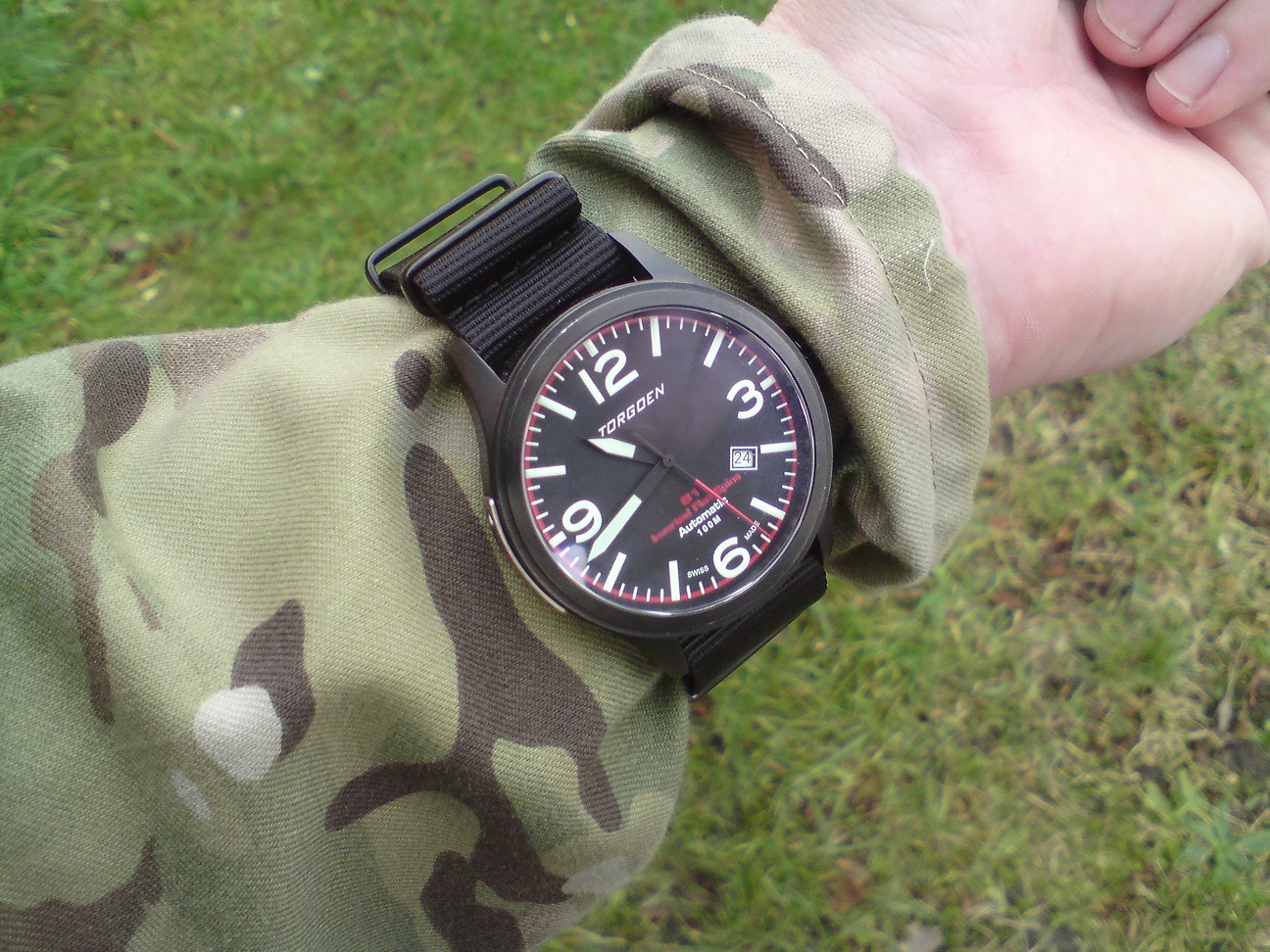 Torgoen clearance tactical watch