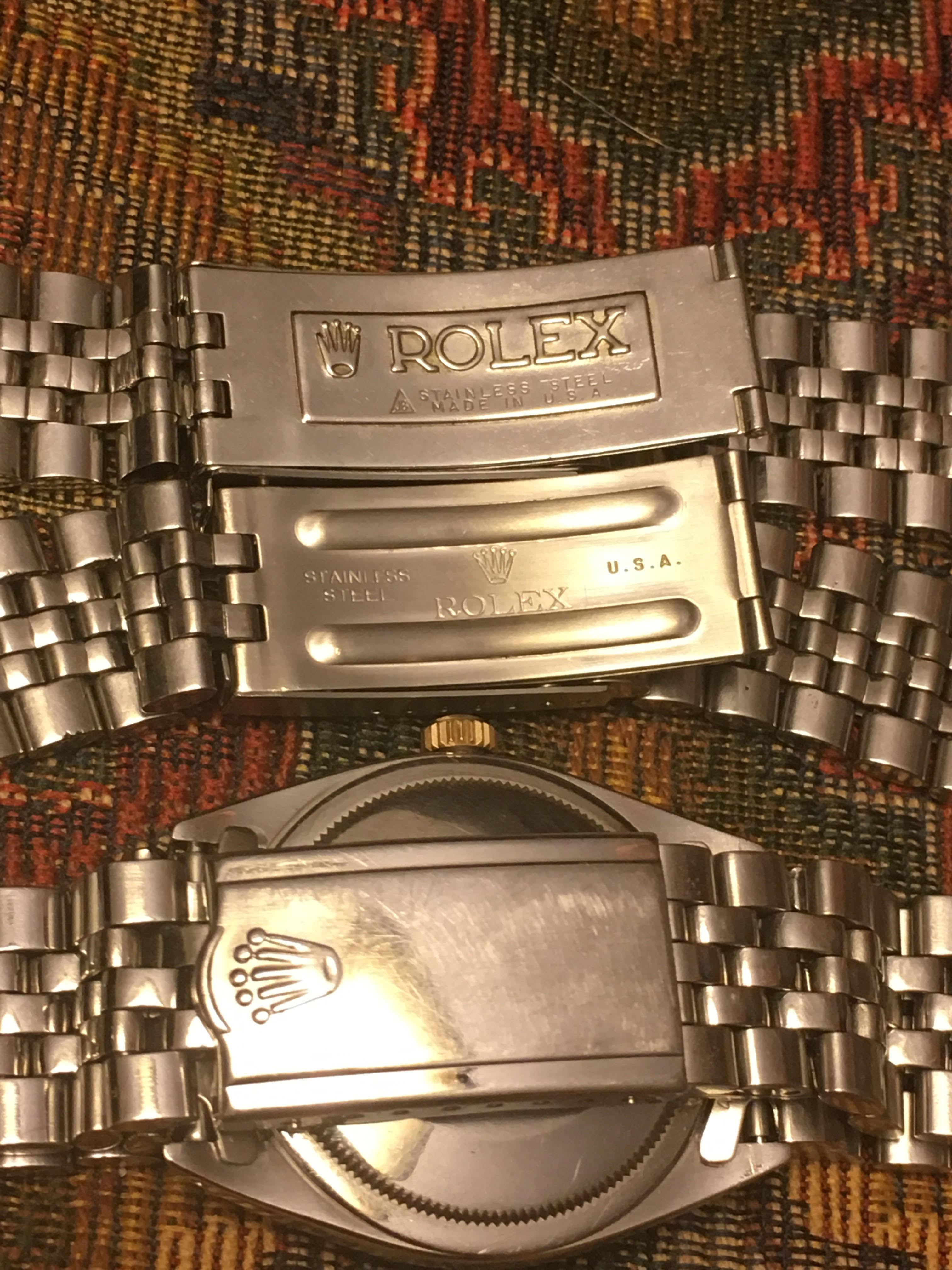 rolex oval link jubilee bracelet