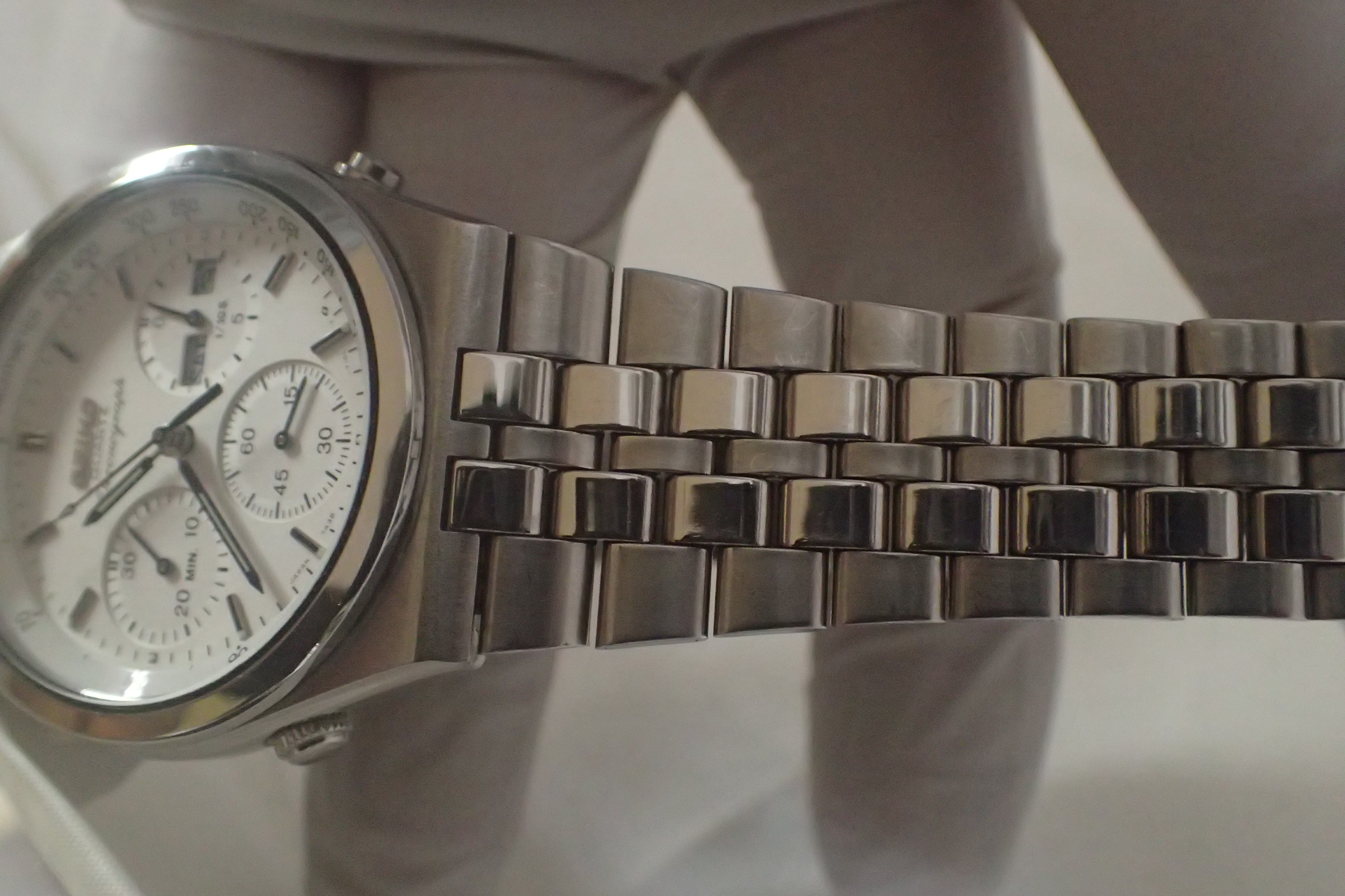 SOLD - SEIKO Stainless Steel Quartz Chronograph 7A38-7280 - Circa 1987  FINAL REDUCTION | Omega Forums