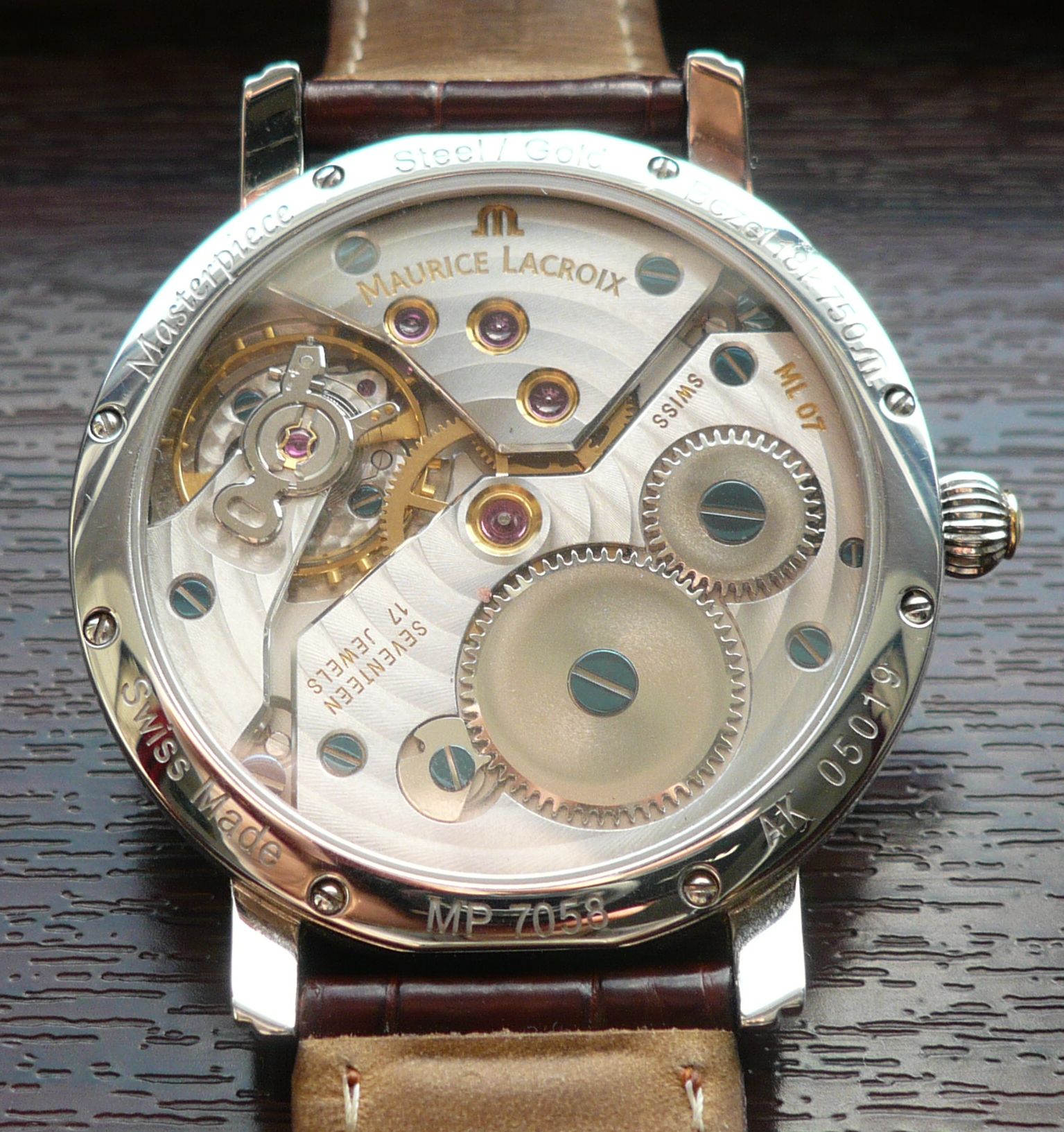 FSOT Maurice Lacroix Masterpiece Jour et Nuit MP7058 18K Gold