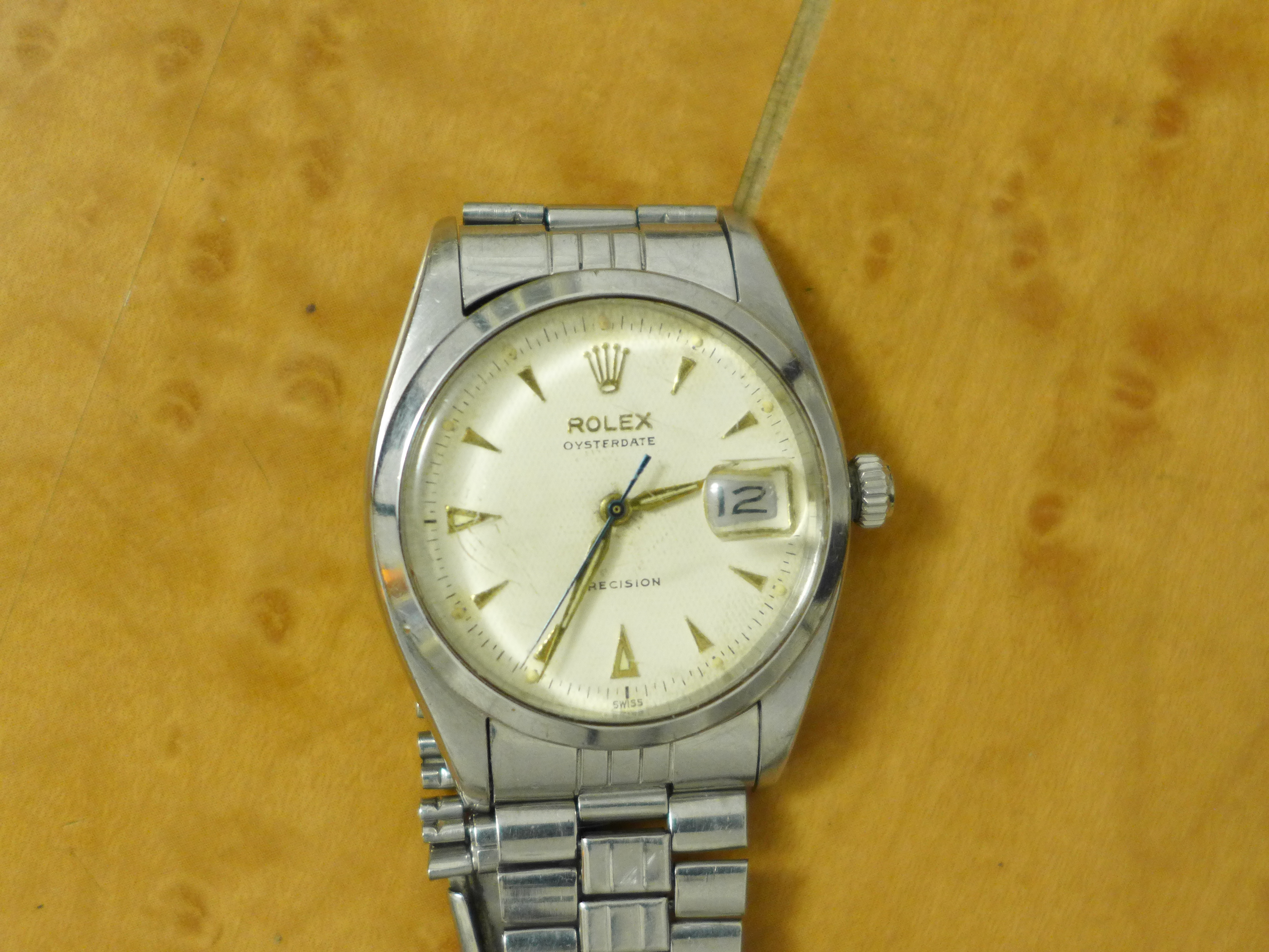 Questions abt. this Rolex Oysterdate Precision 6494 Omega Forums