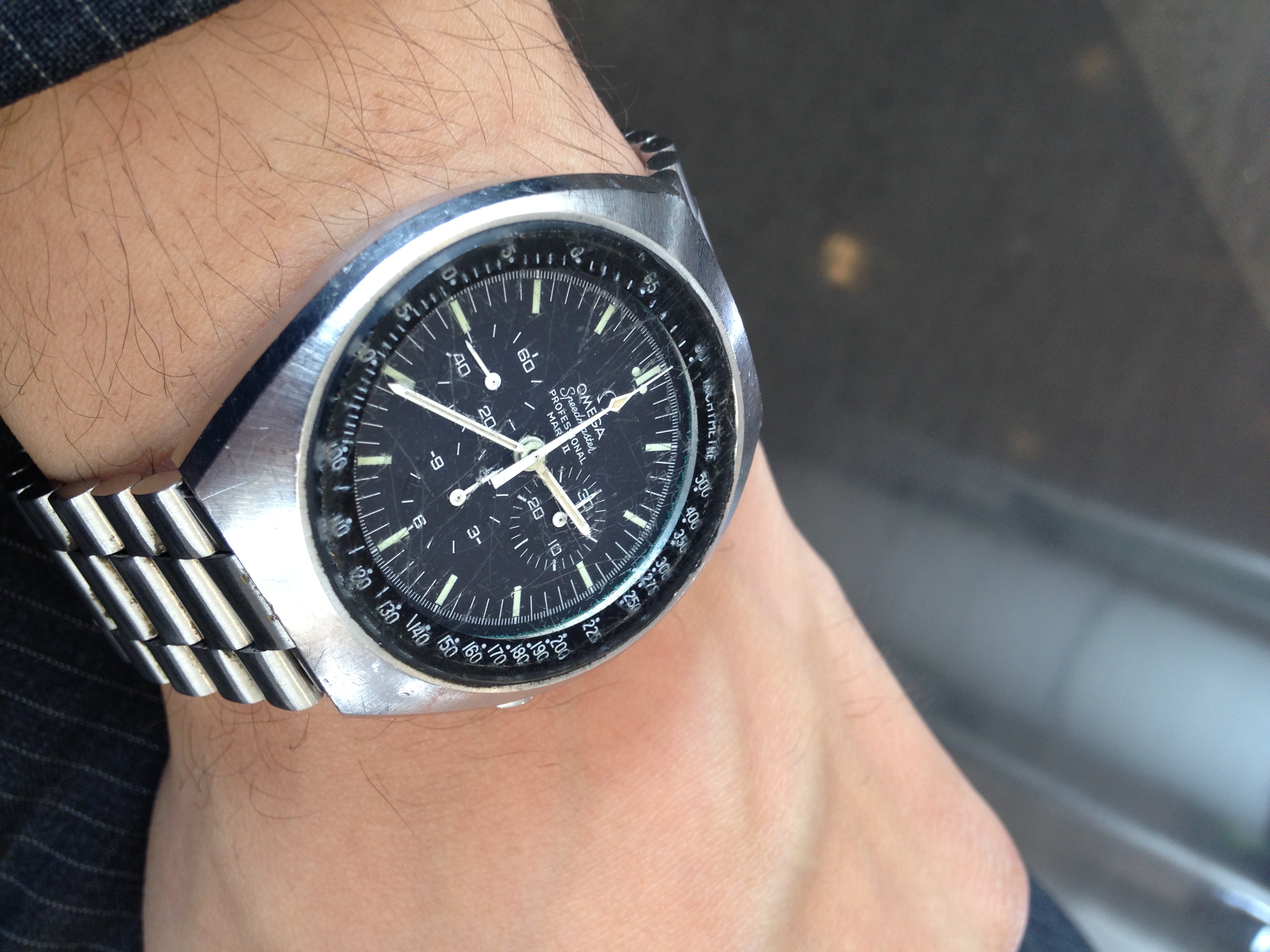 swimming with omega speedmaster