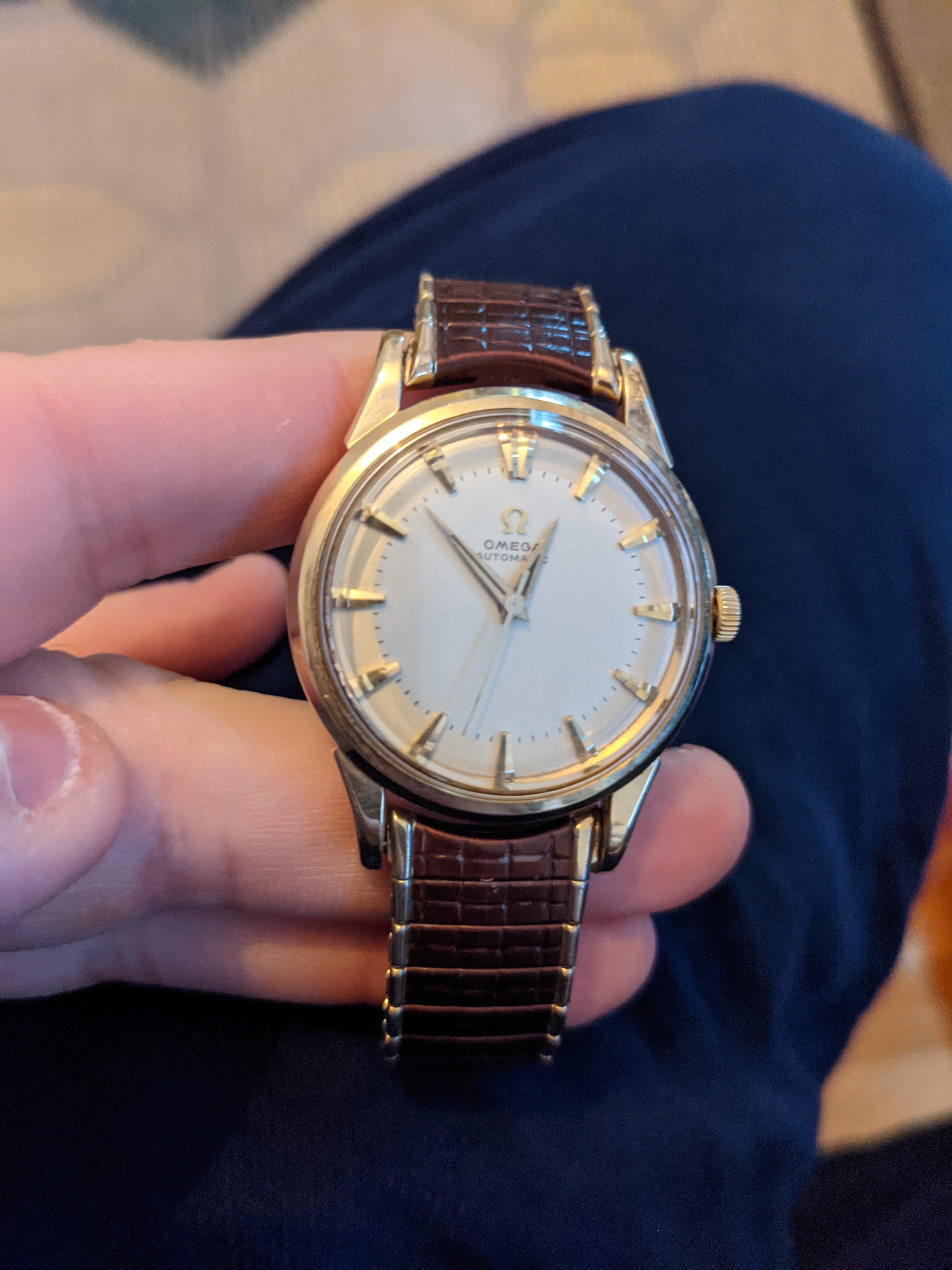 Help identify 50s 60s 14k Automatic Omega Forums