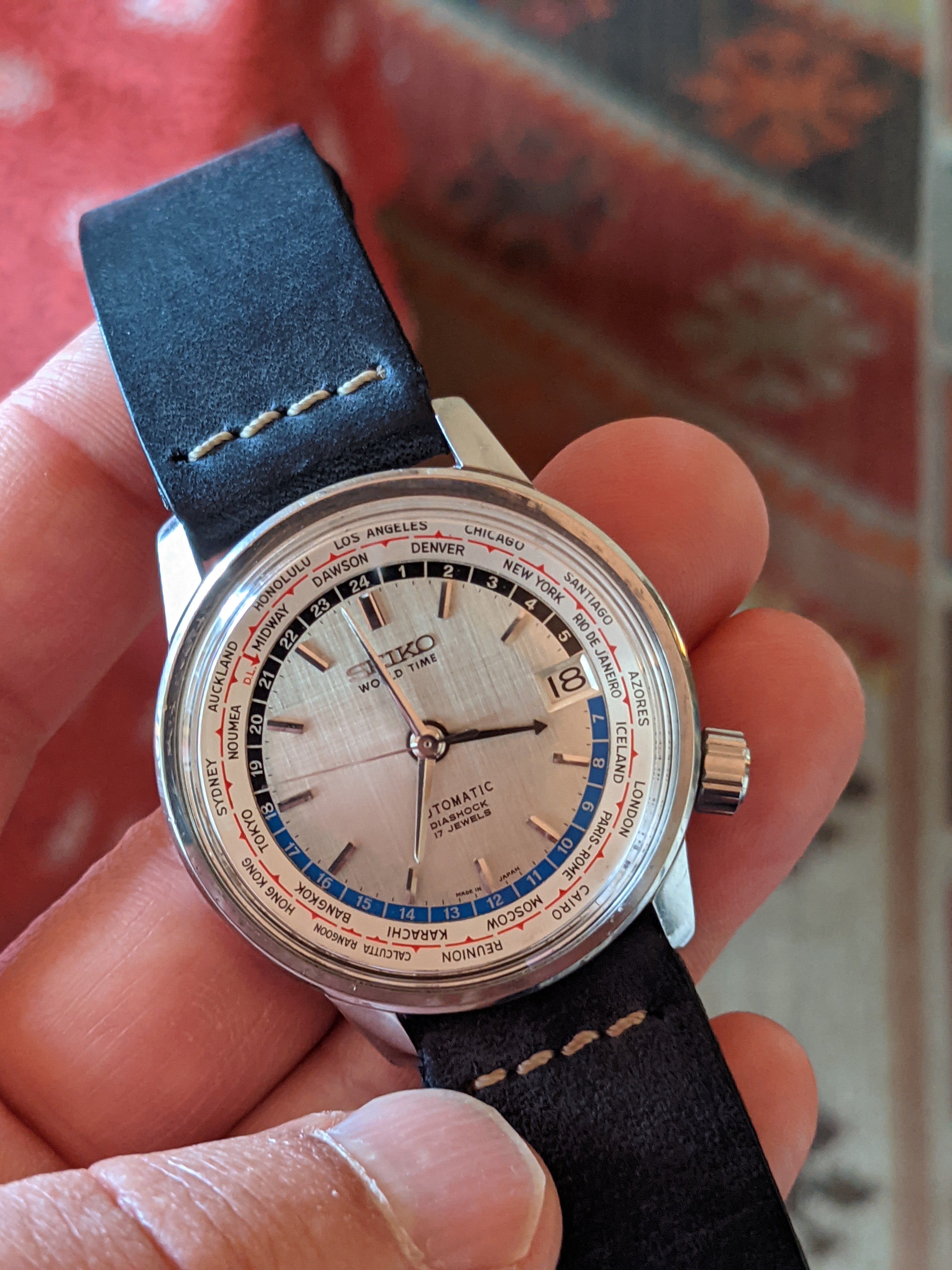 Seiko world time on sale 1964