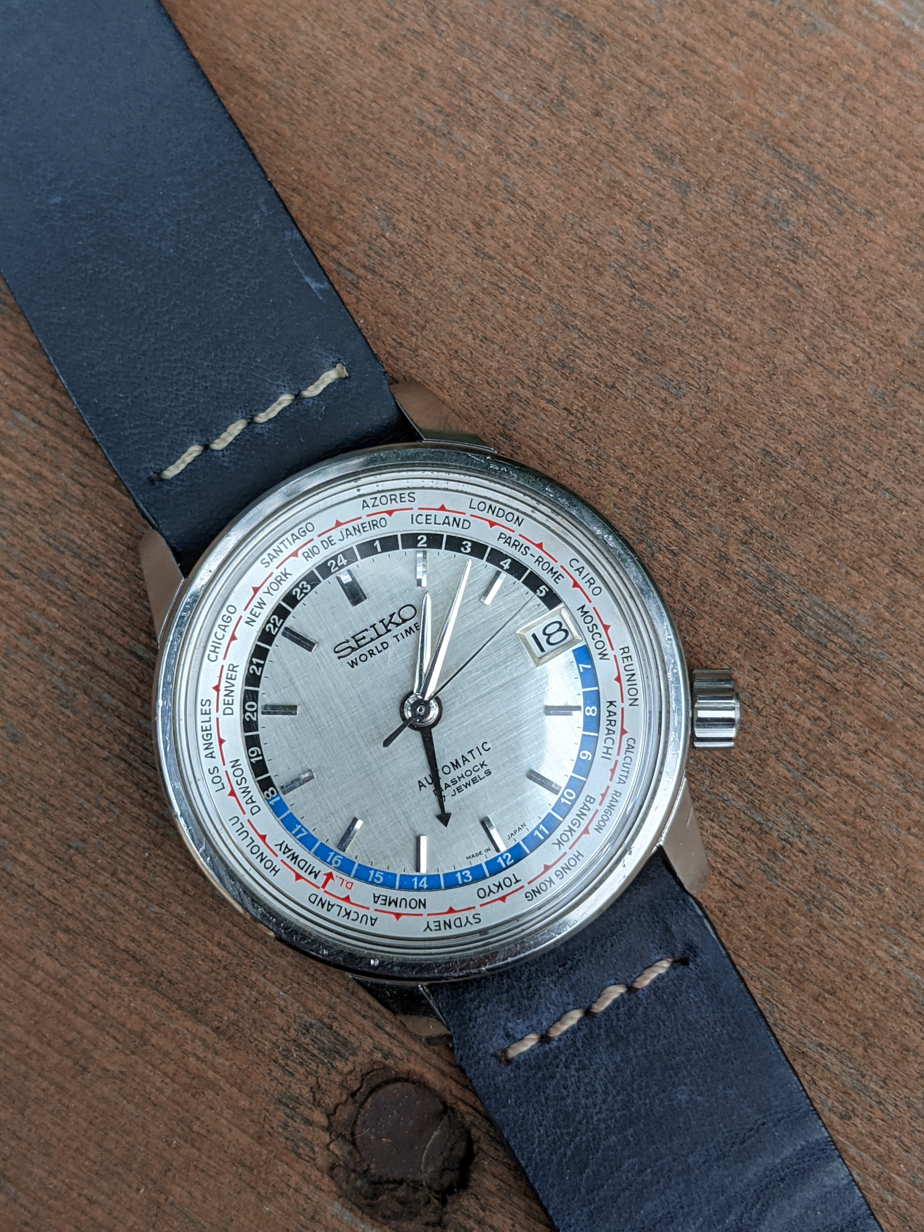 Seiko world outlet time 1964