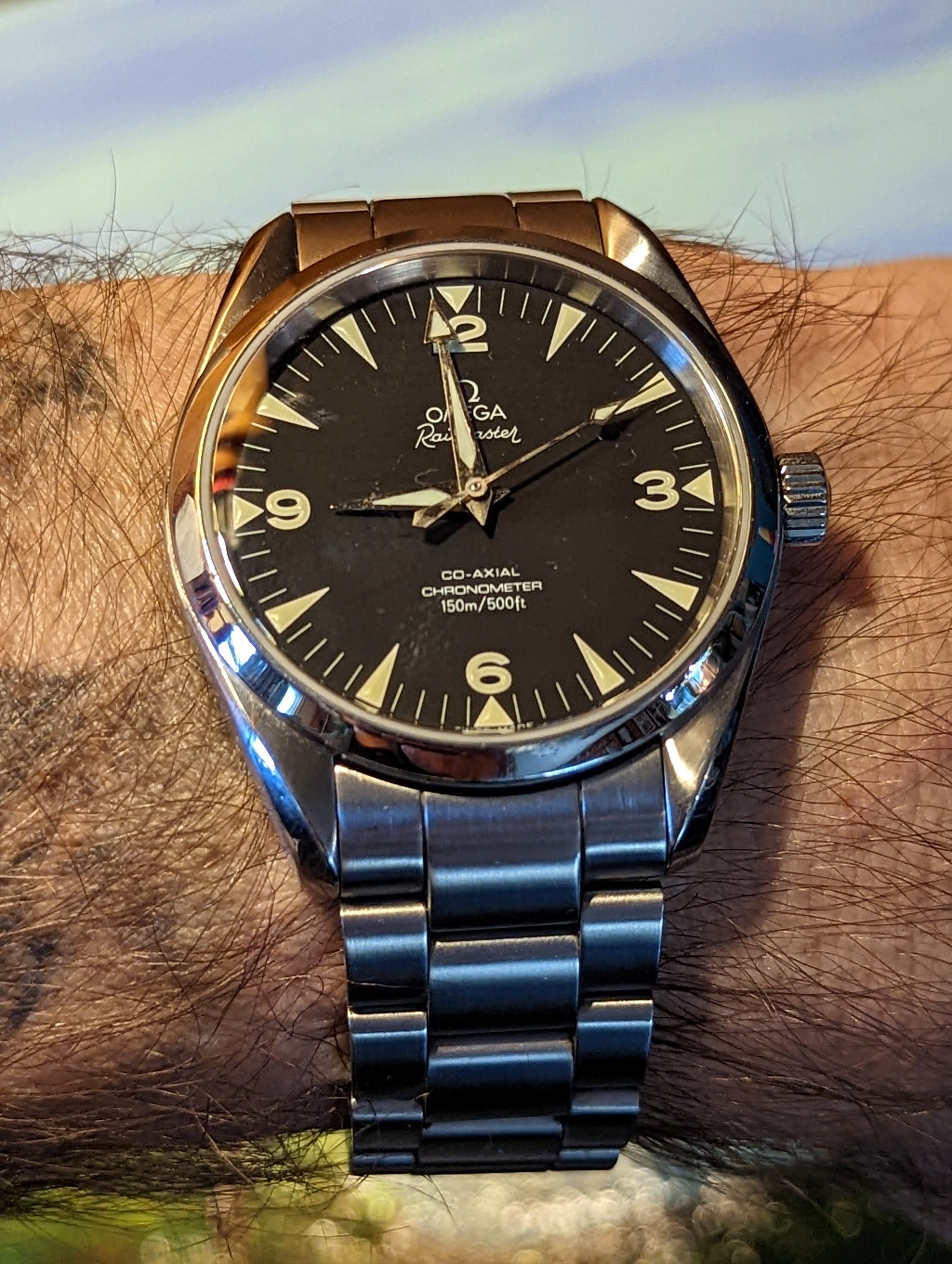 Omega railmaster clearance 2503.52