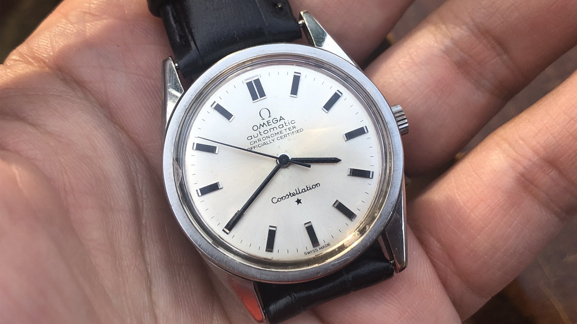 SOLD Now 550 1966 Omega Constellation Ultra thin ref