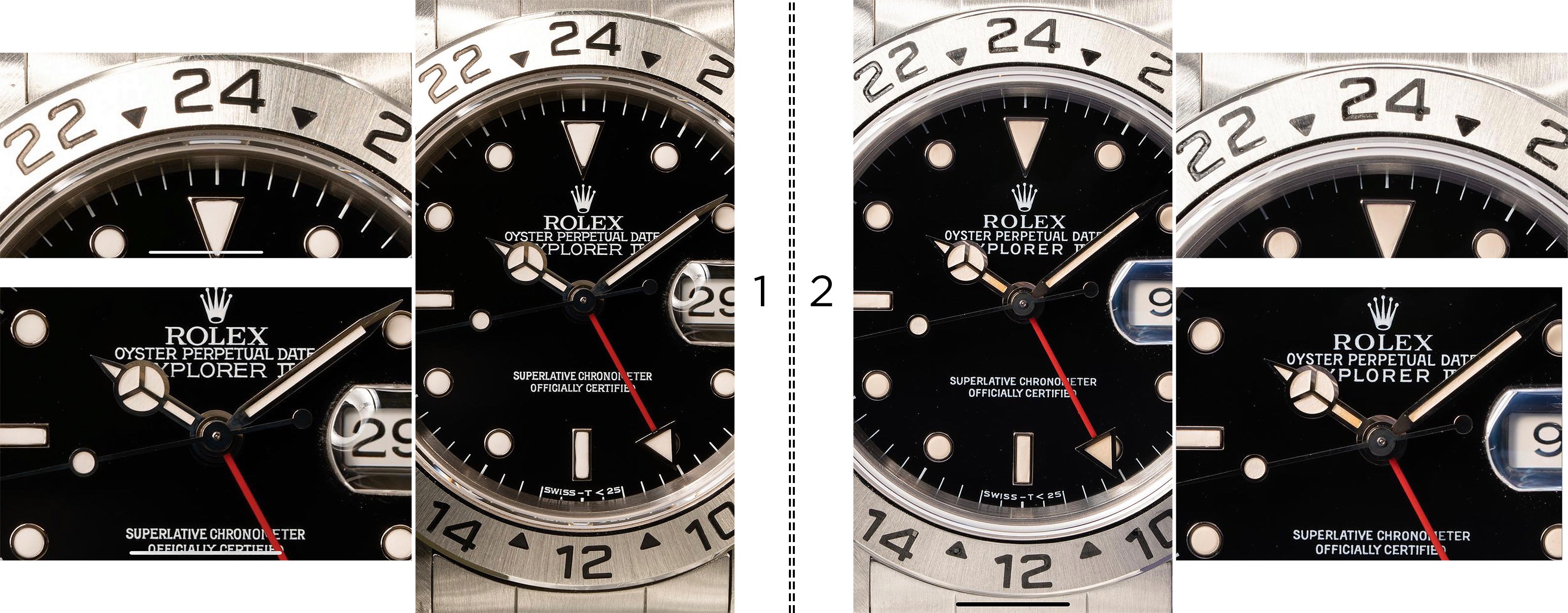 16570 tritium Different font Bezel Omega Watch Forums