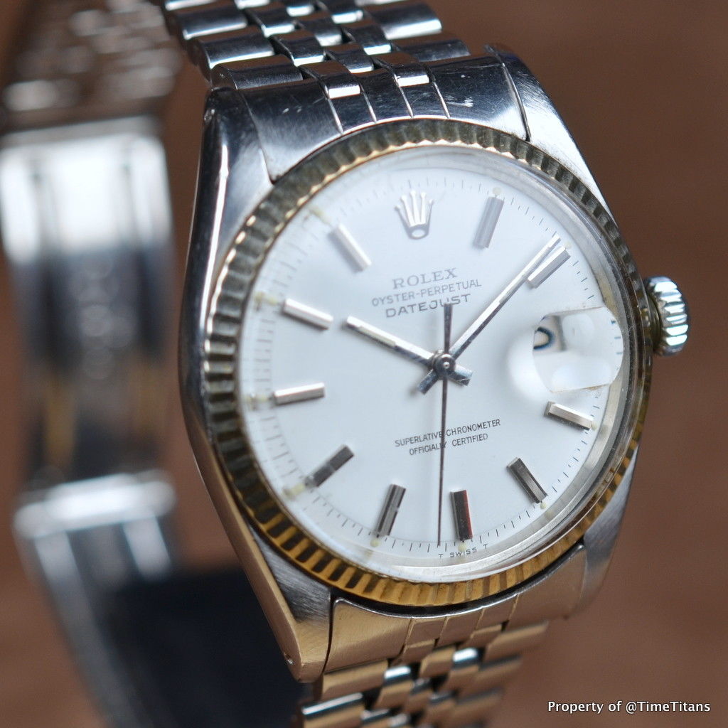 Fs Rolex Datejust 1601 White Dial Omega Forums