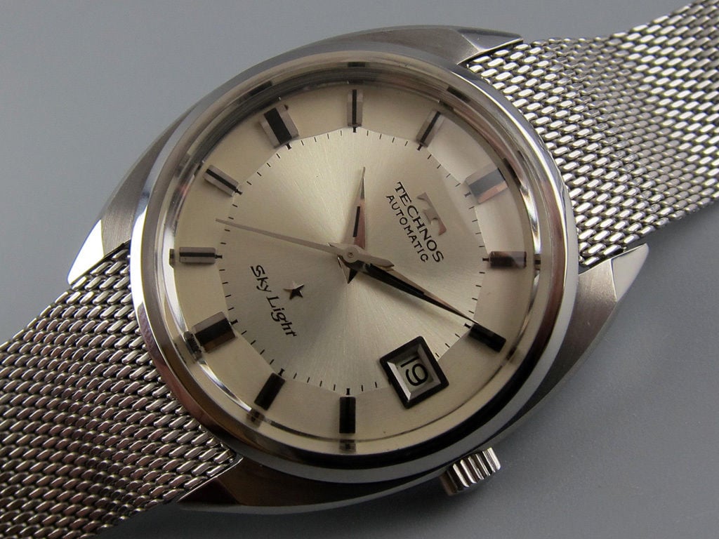 SOLD Reduced Vintage Technos Sky Light Pie Pan Omega Watch Forums