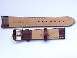 genuine omega leather watch strap