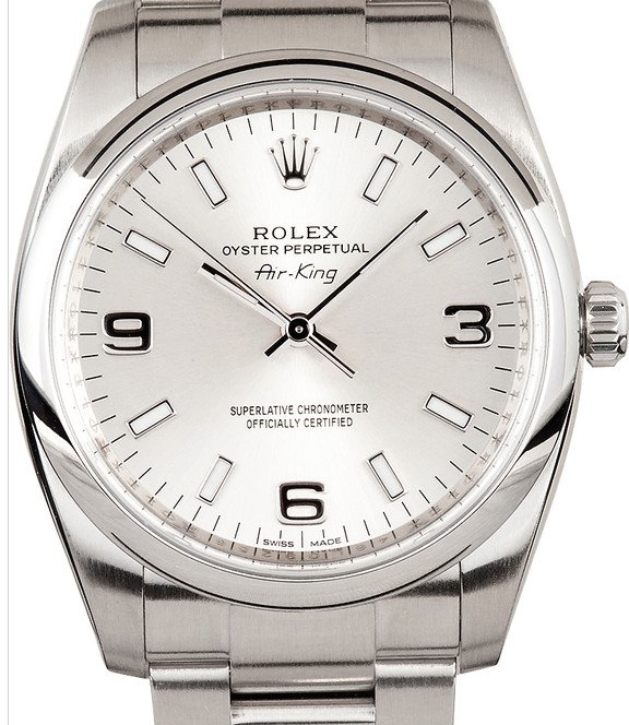 INCOMING!!! (Rolex Air King silver dial 