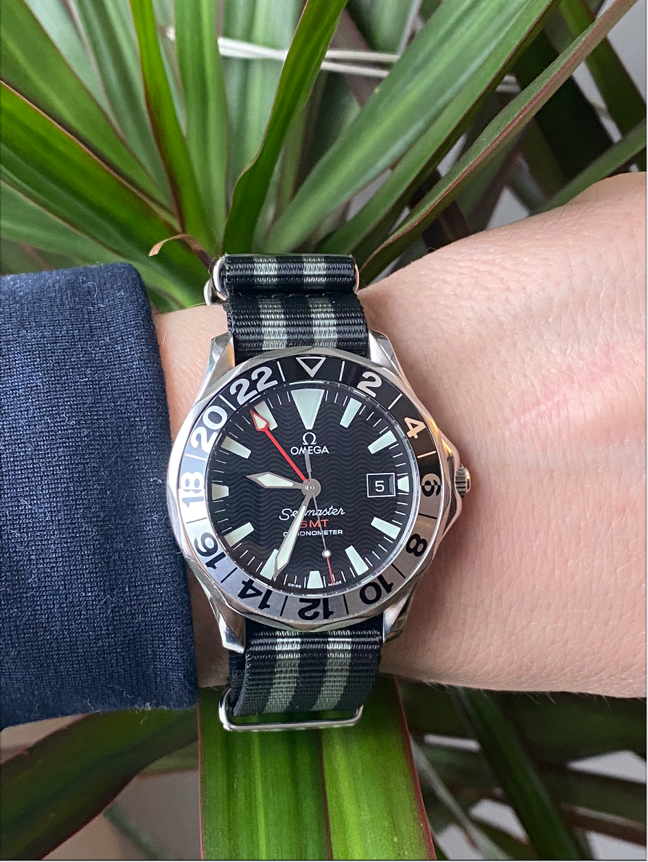 Omega seamaster gmt 50th best sale