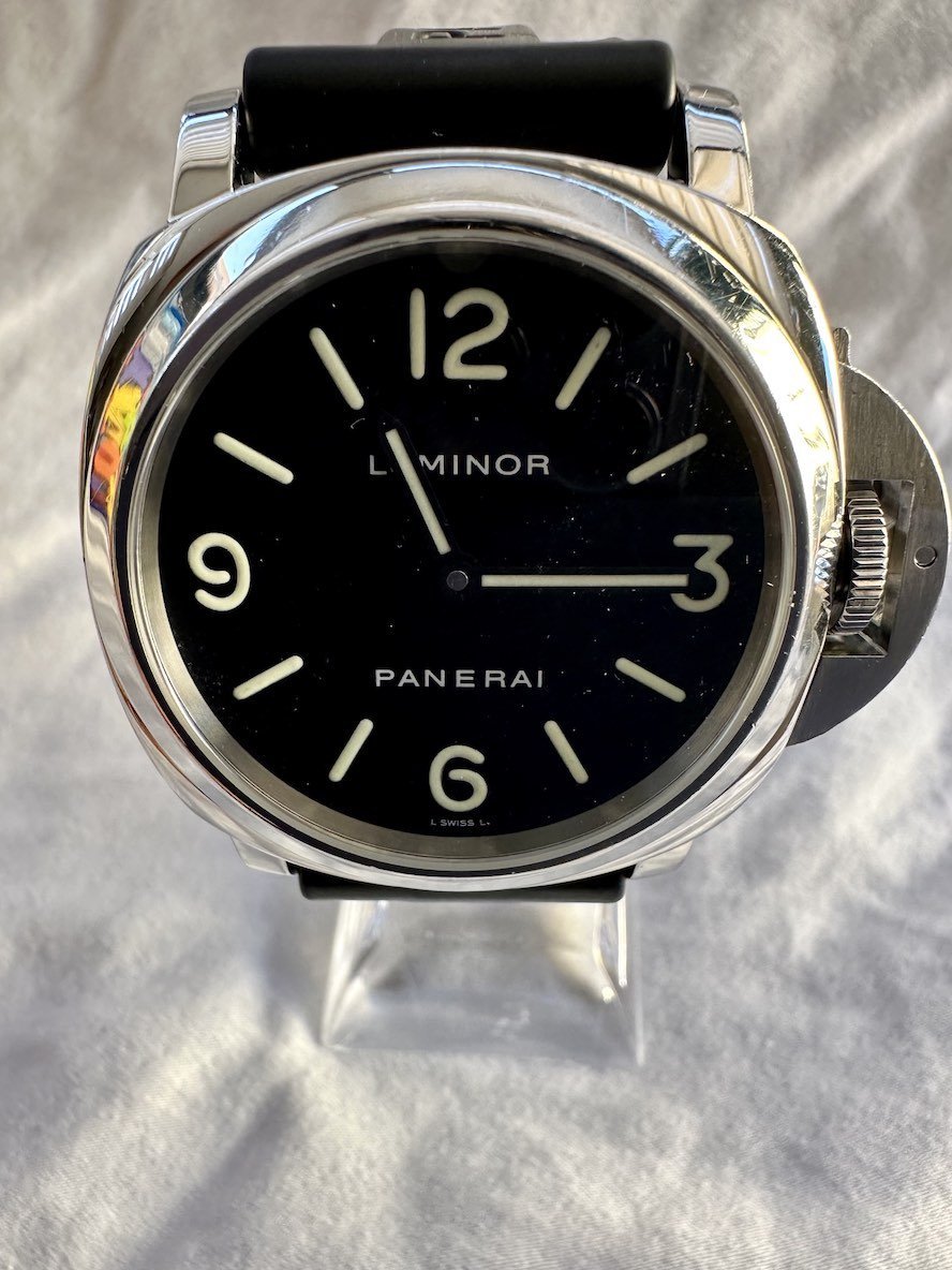 SOLD Panerai Luminor Base PAM 00112 FULL SET SERVICED Omega Watch Forums