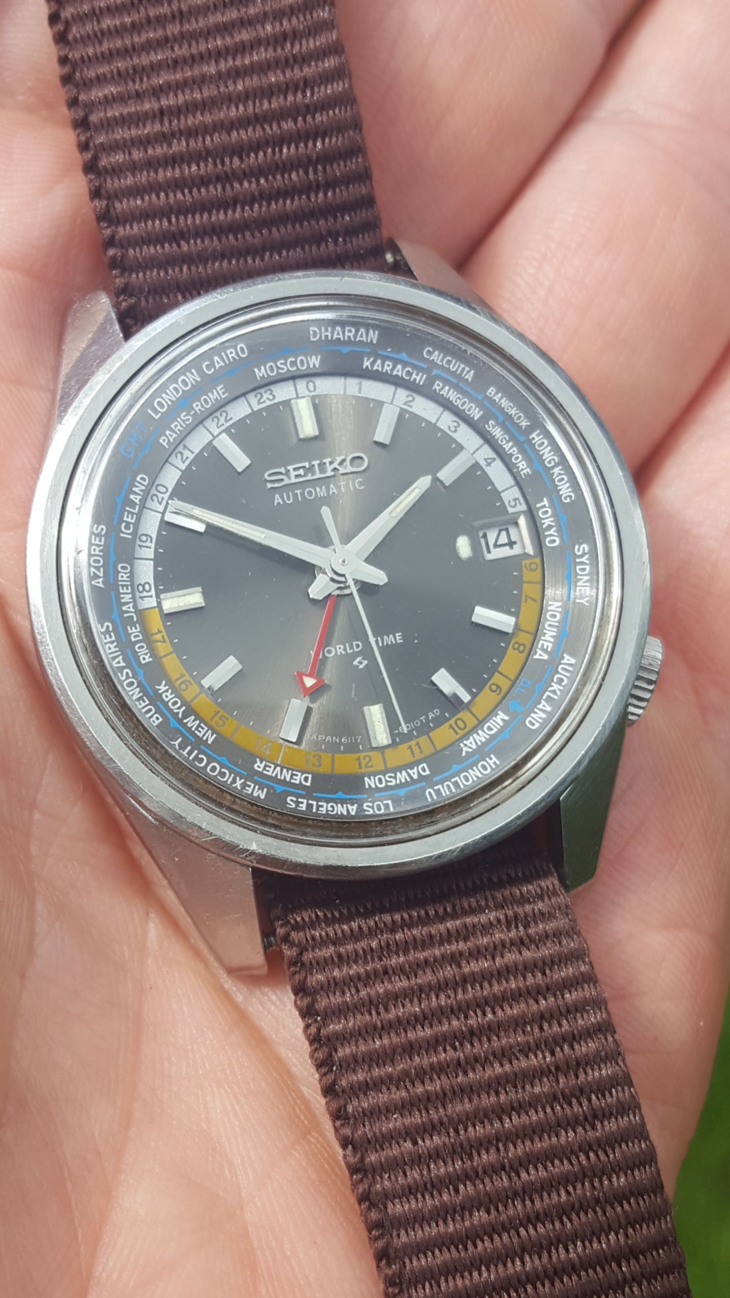 SOLD - Seiko World Time 6117-6010 | Omega Forums