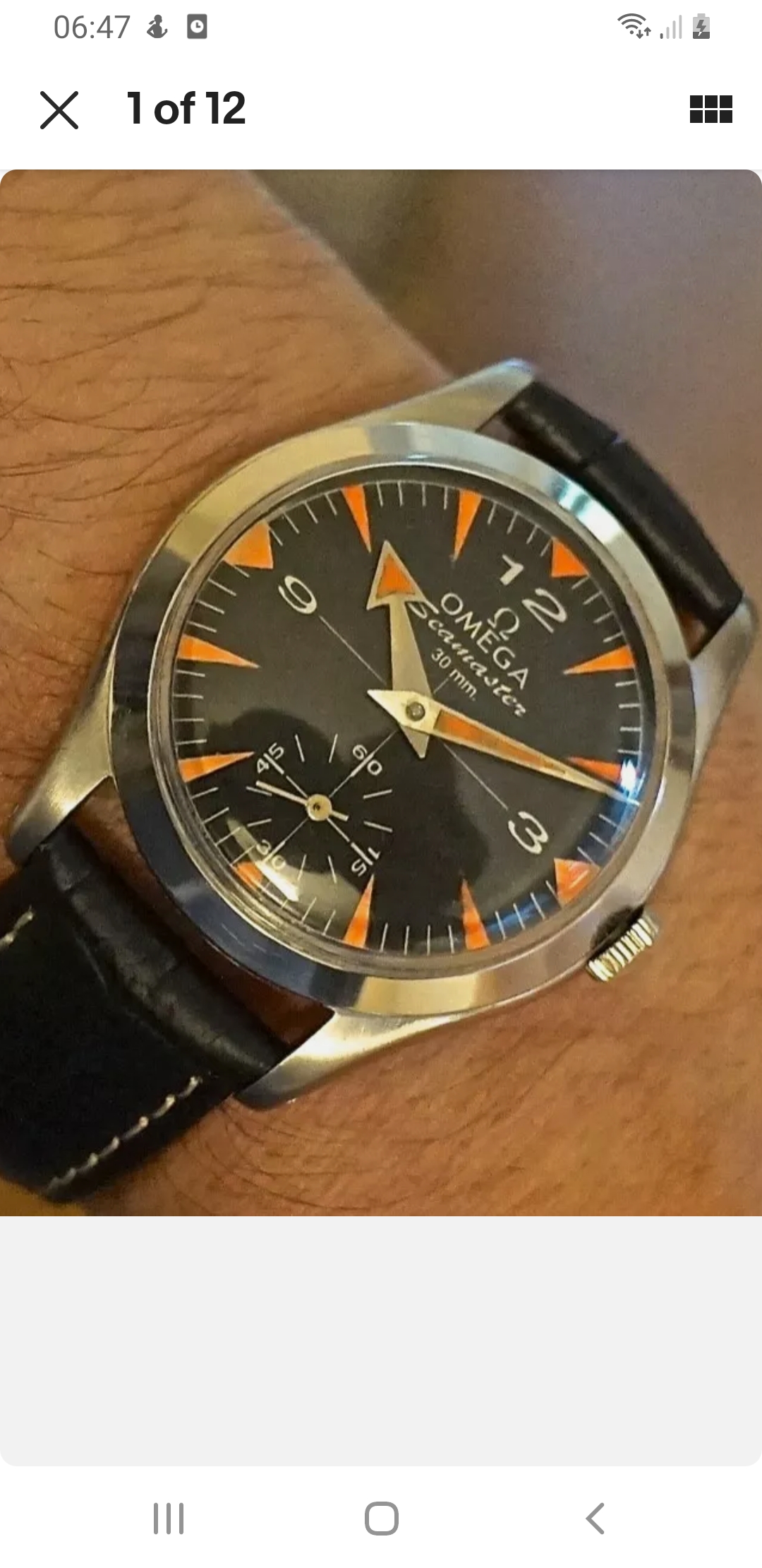 Omega seamaster outlet 30mm