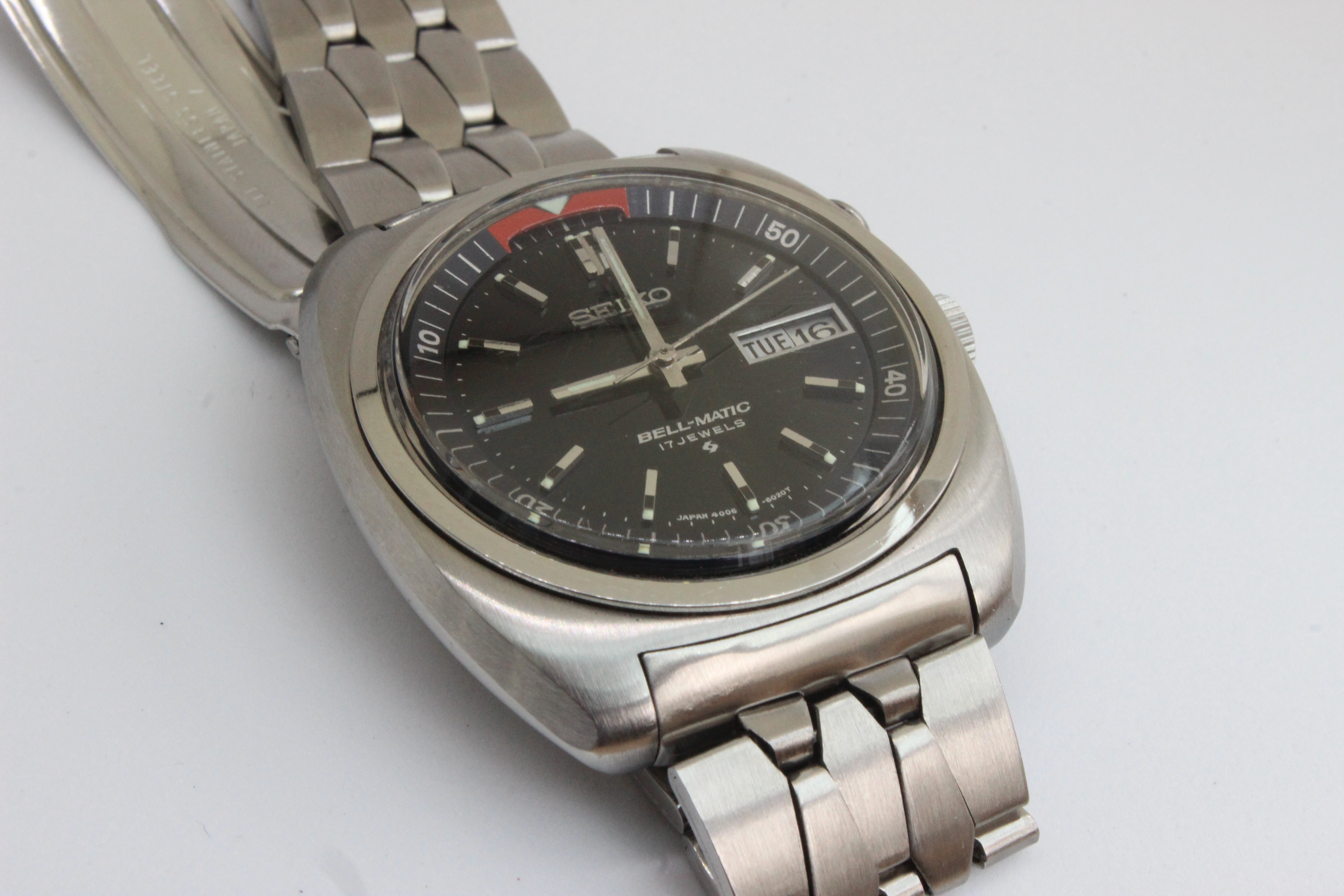SOLD - Seiko 4006-6031 Bell-Matic full set | Omega Forums