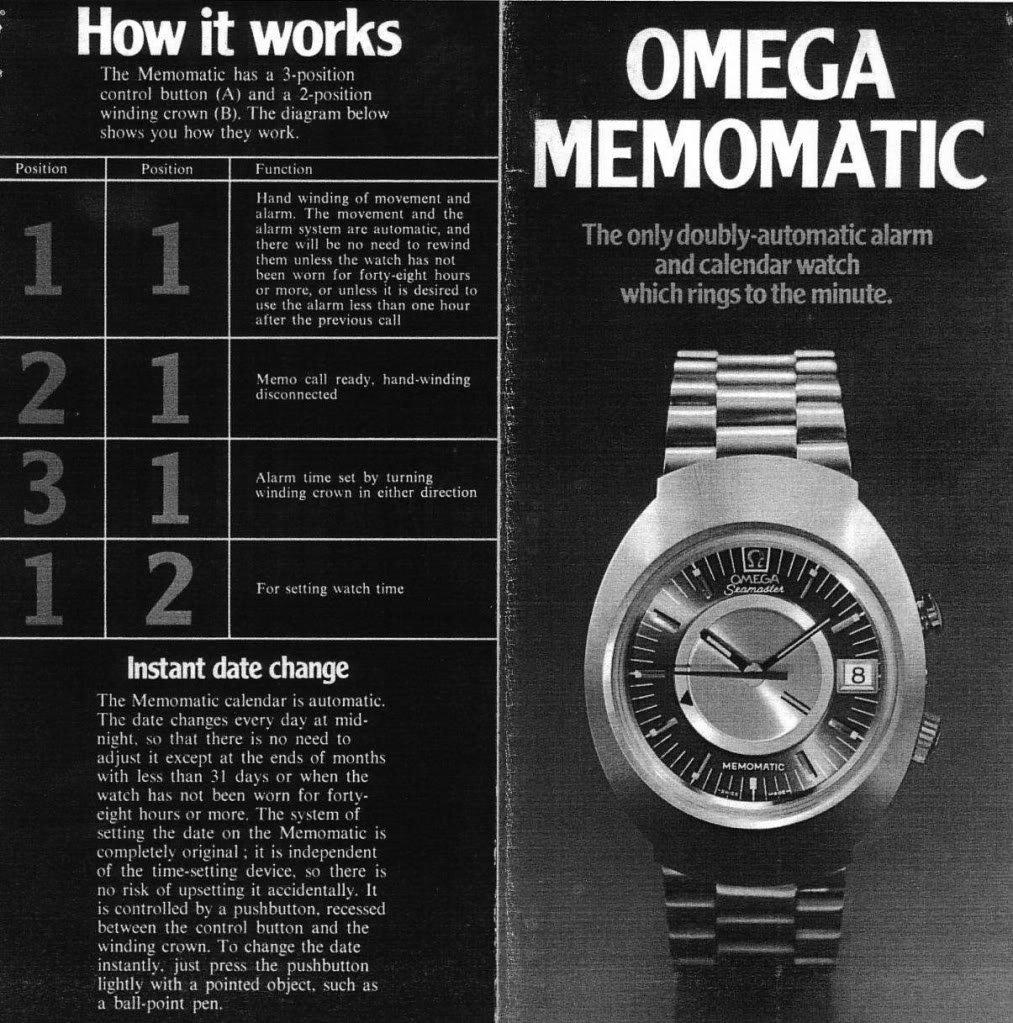 Any Omega Seamaster Memomatic out there? | Page 2 | Omega Watch Forums