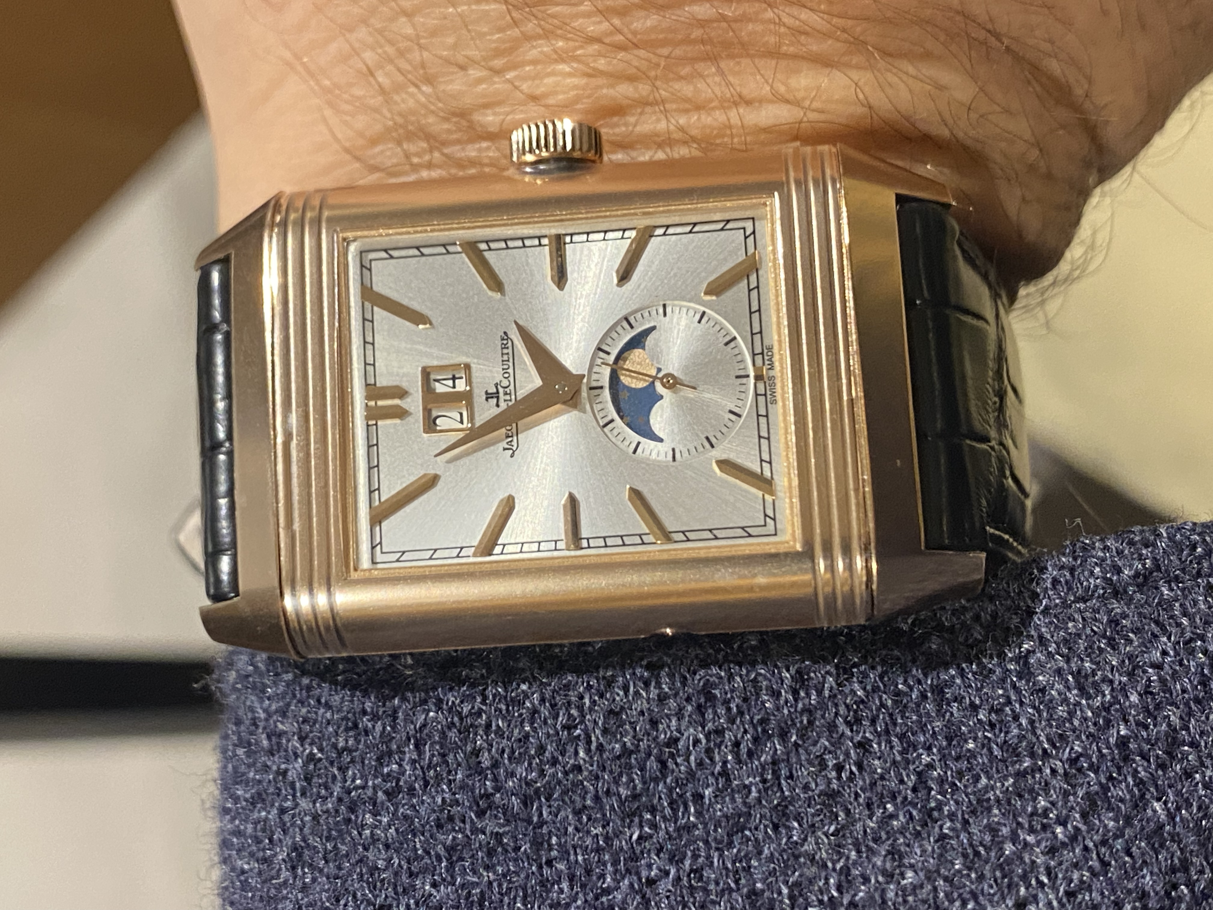 JLC Reverso stable in value Omega Watch Forums