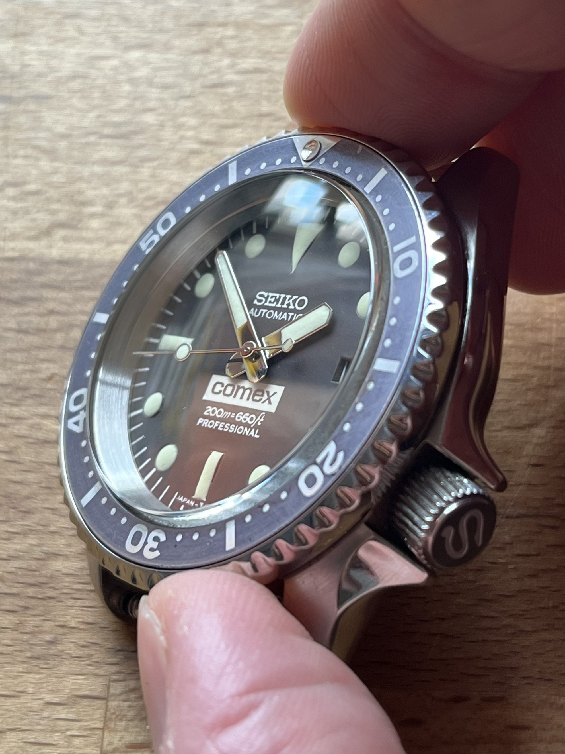 Seiko comex clearance 007