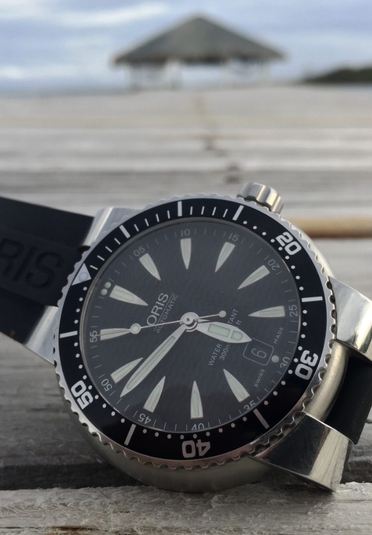 SOLD Oris TT1 Diver wave dial Omega Forums