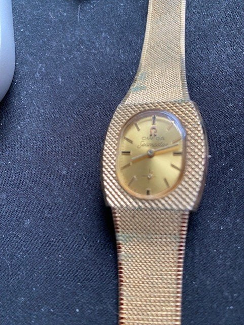 Omega seamaster 18k 0750 best sale